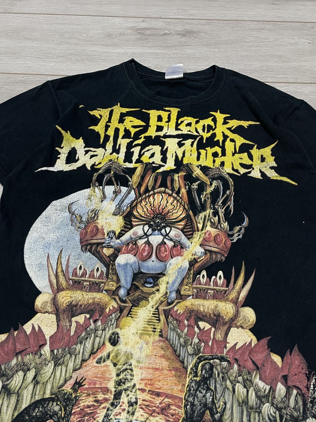 Band Tees 00s The Black Dahlia Murder over Print Tee 2010 mushroom Size US M / EU 48-50 / 2 - 4 Thumbnail