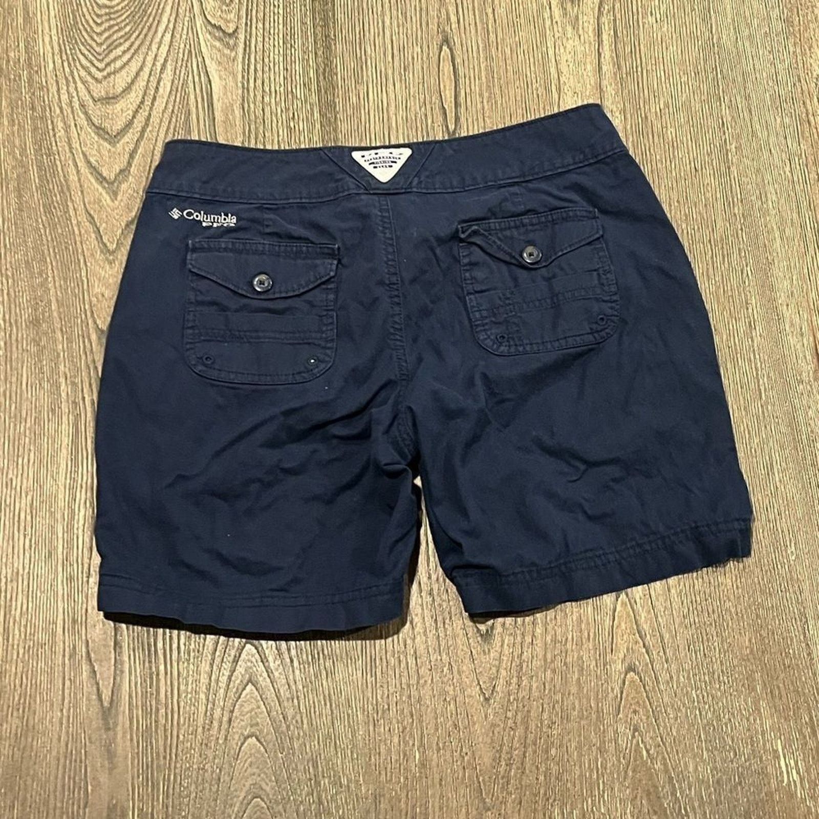 Columbia Columbia Omni-Shade Navy Blue Bermuda Shorts Size M Size 26" / US 2 / IT 38 - 5 Thumbnail