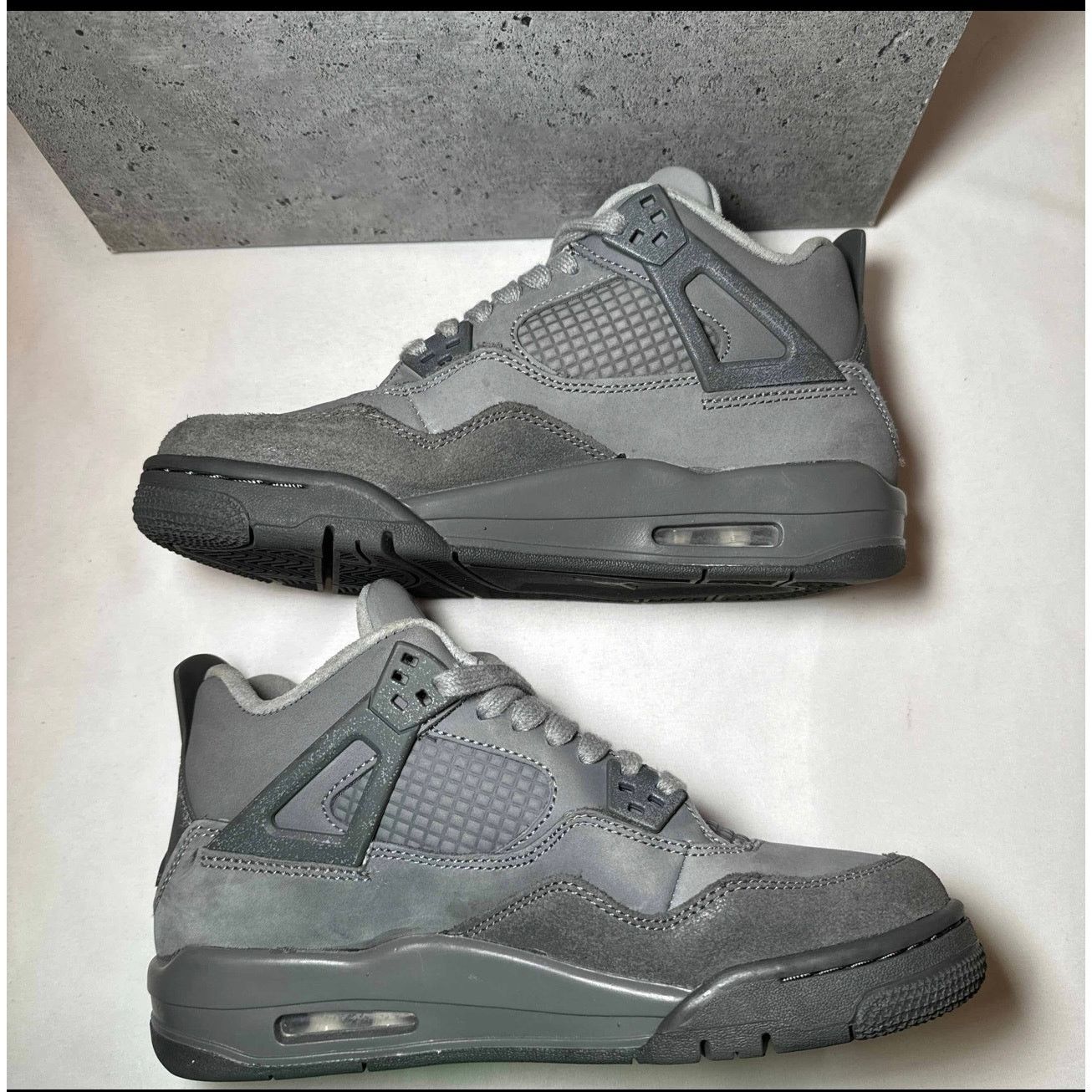 Jordan Brand × Nike Size 5.5 - Air Jordan 4 Retro SE GS Wet Cement Men's Shoes Size US 5.5 / EU 38 - 3 Thumbnail