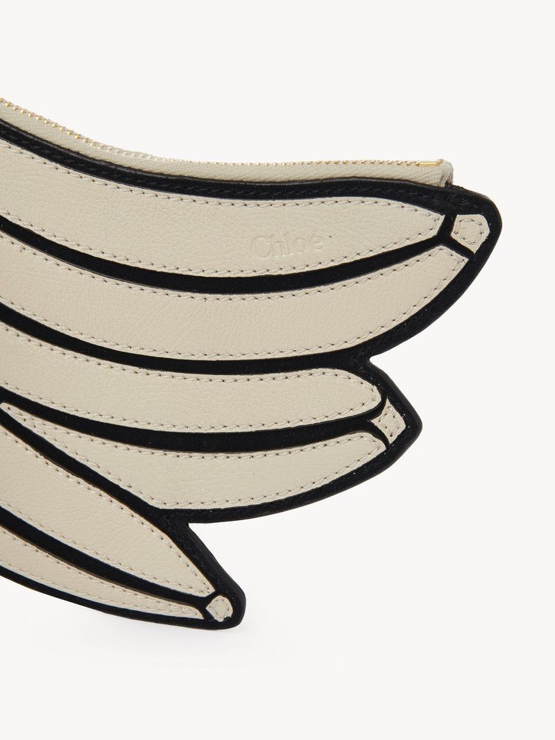 Chloe o1loc1c10226 Size: OS / Banana Flat Pouch in Vegetal Beige Size ONE SIZE - 3 Thumbnail