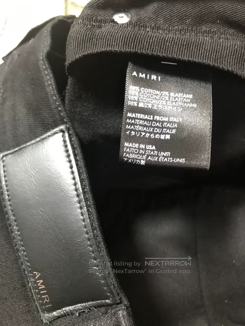 Amiri Amiri jeans Size US 34 / EU 50 - 8 Thumbnail