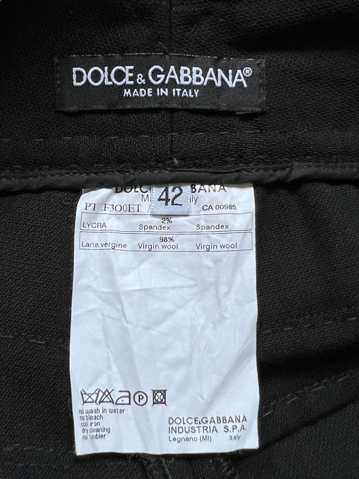 Dolce & Gabbana Dolce & Gabbana US Navy Inspired Wool Pants Size 32" / US 10 / IT 46 - 14 Thumbnail