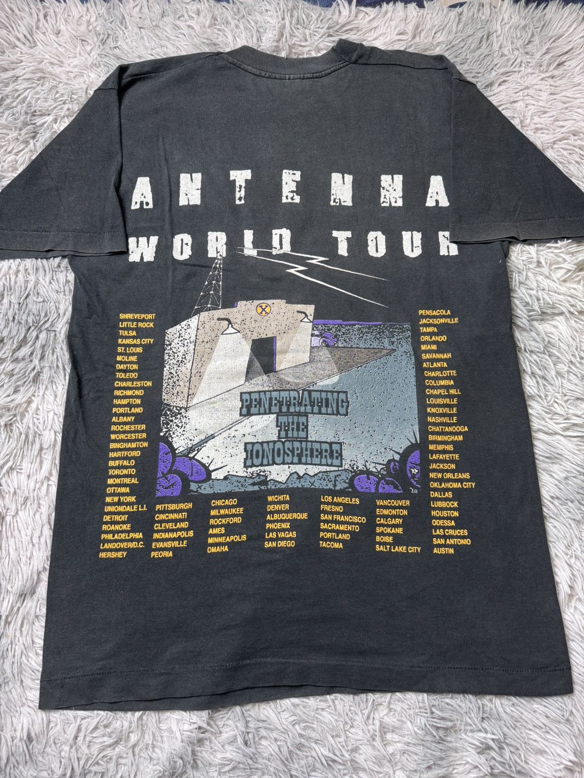 Vintage Vintage Zz Top Anthenna 1994 Size US L / EU 52-54 / 3 - 6 Thumbnail