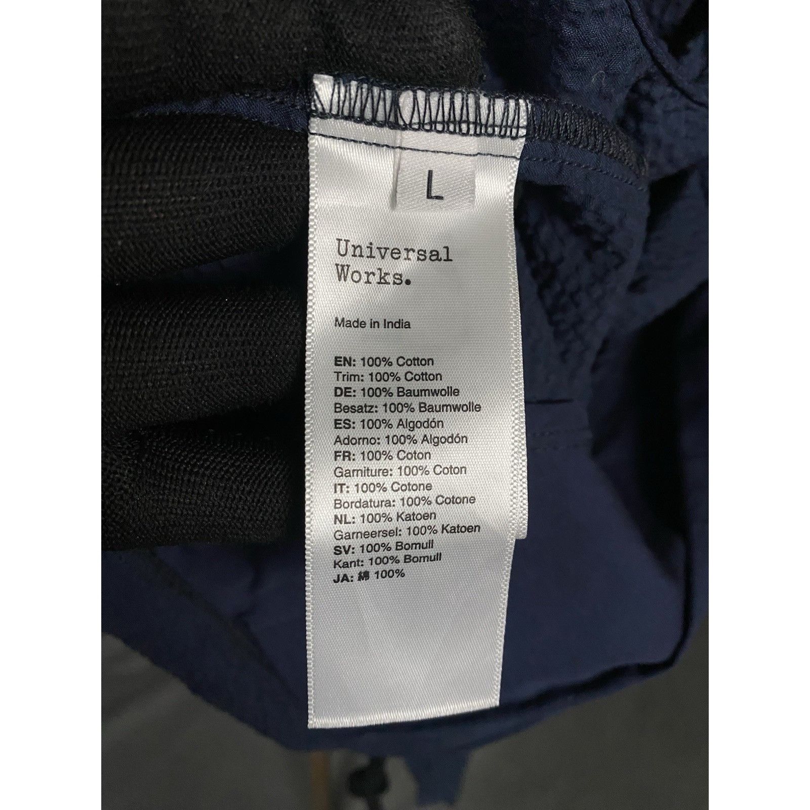 Universal Works MINT! Universal Works Porto Men's Blue Overshirt Coach Jacke Size US L / EU 52-54 / 3 - 15 Thumbnail