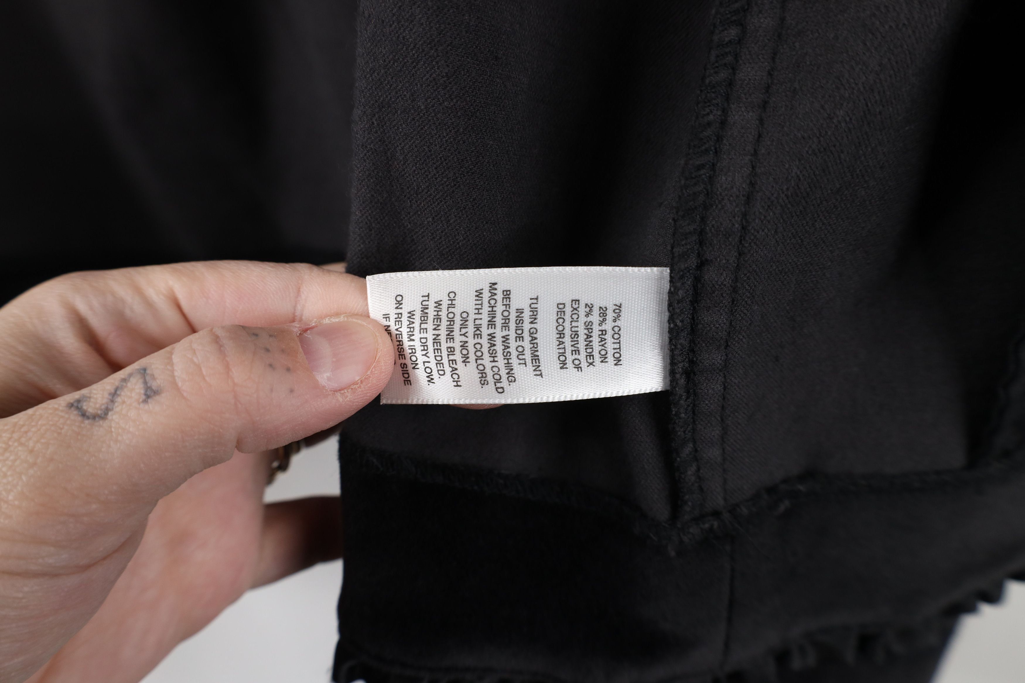 Vintage × White House Black Market White House Black Market Trim Velour Military Blazer Jacket Size L / US 10 / IT 46 - 8 Thumbnail