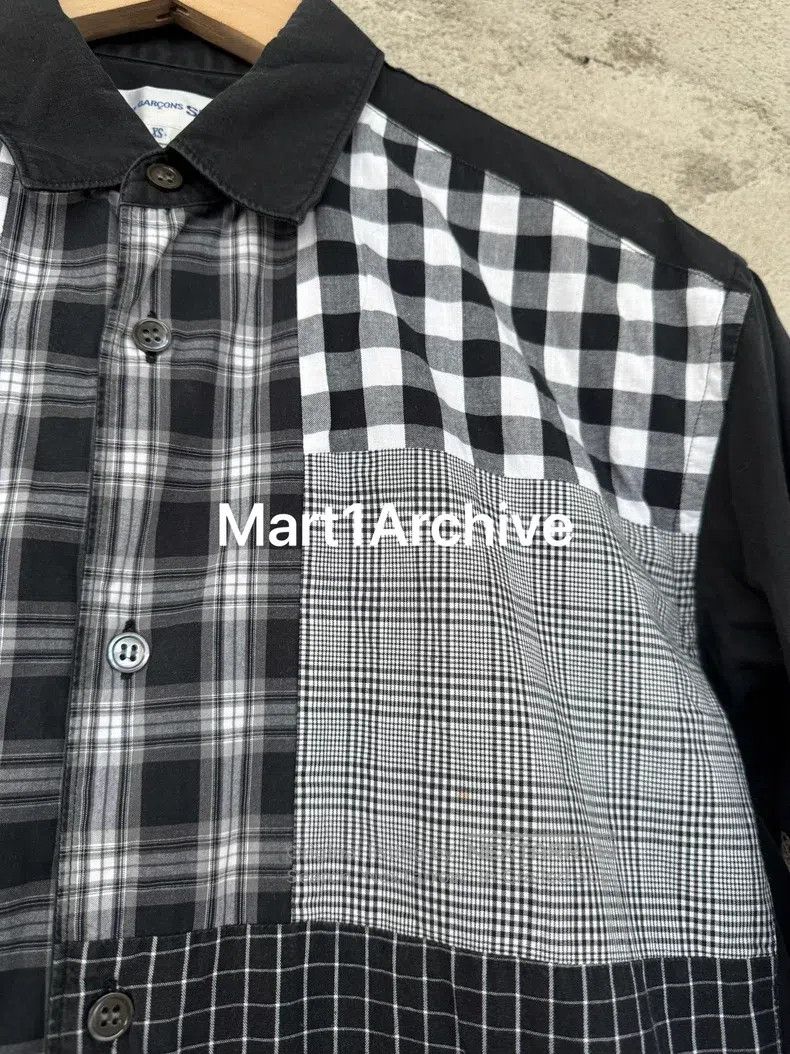 Comme des Garcons Comme Des Garcons Patchwork Shirt with patches Size XS / US 0-2 / IT 36-38 - 2 Thumbnail