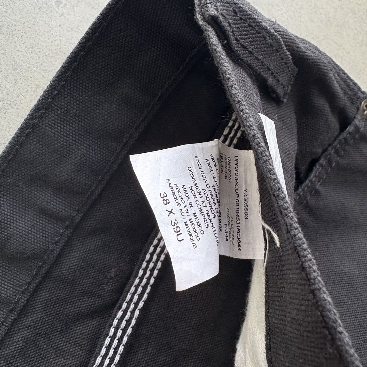 Dickies × Vintage Vintage Y2K Black NWT DICKIES Carpenter Pants 38x30 Size US 38 / EU 54 - 9 Thumbnail