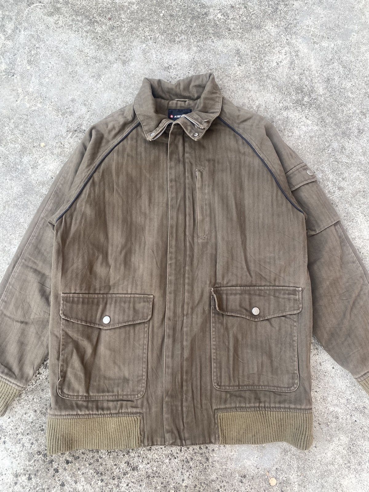 Airwalk × Vintage Vintage Airwalk Hbt Zipper Jacket Size US M / EU 48-50 / 2 - 2 Thumbnail