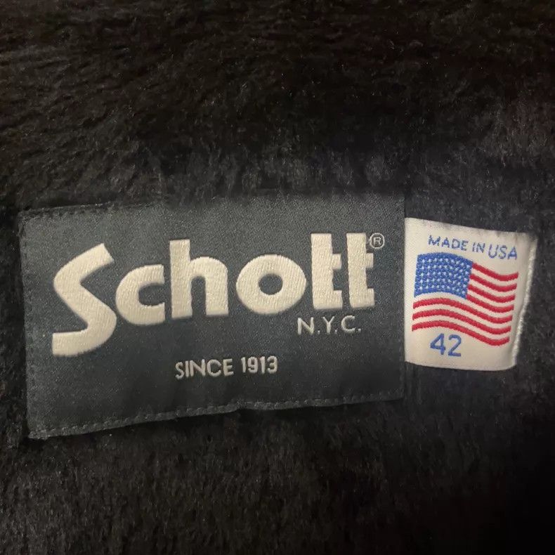 Schott Schott 641 Cowhide Jacket Size US XL / EU 56 / 4 - 4 Thumbnail