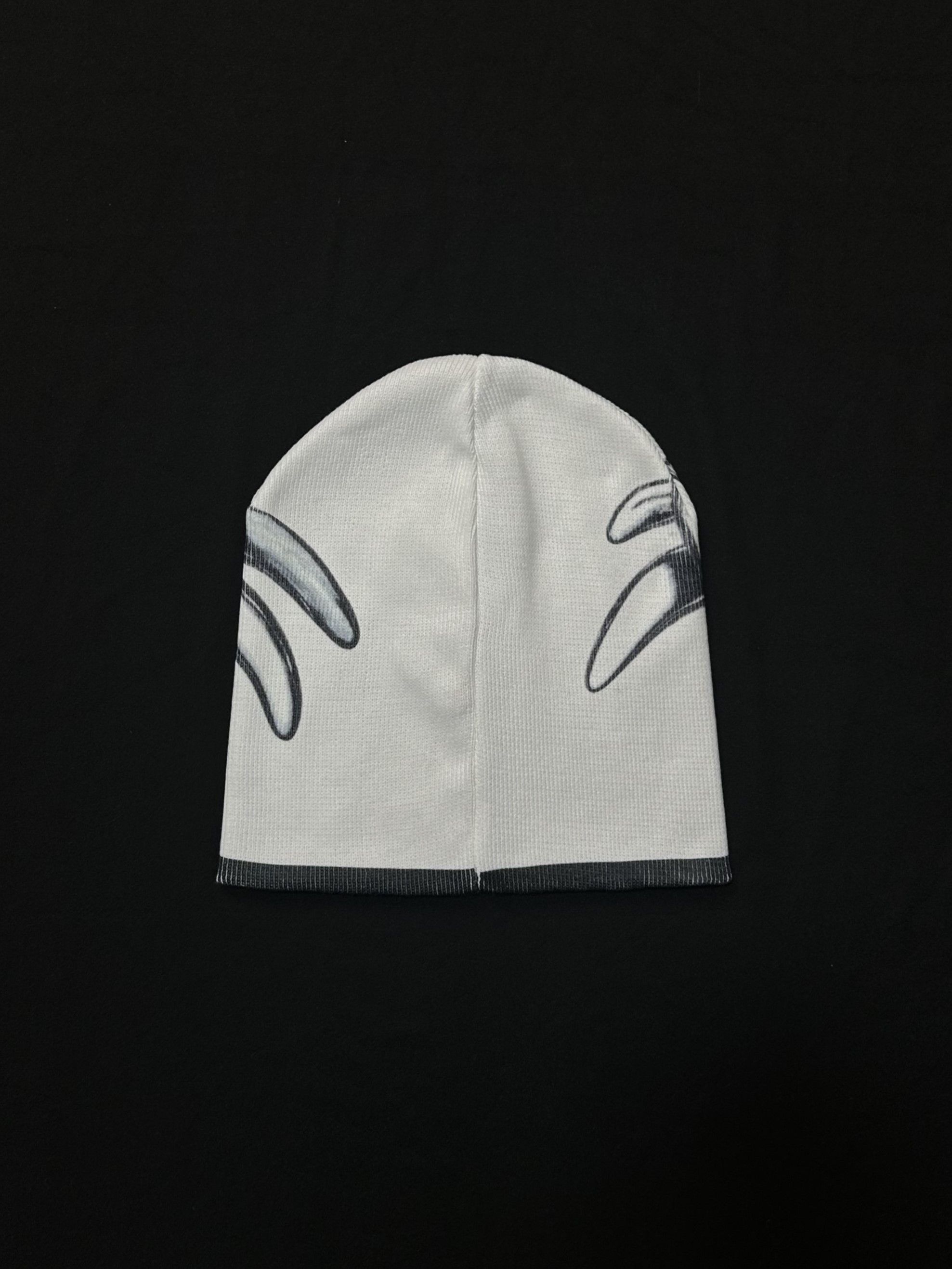 Japanese Brand Rare Bonnet Yev. SS23 Graphic No Cuff Knit Beanie Hat OS Size ONE SIZE - 4 Thumbnail