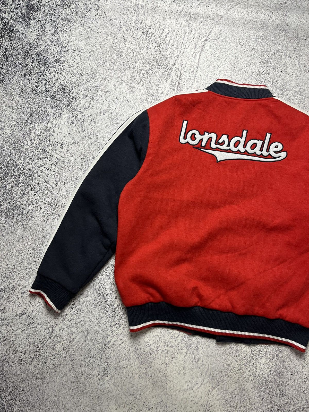 Lonsdale VINTAGE Rare Lonsdale London Streetwear Bomber Jacket MA1 Size US M / EU 48-50 / 2 - 19 Thumbnail