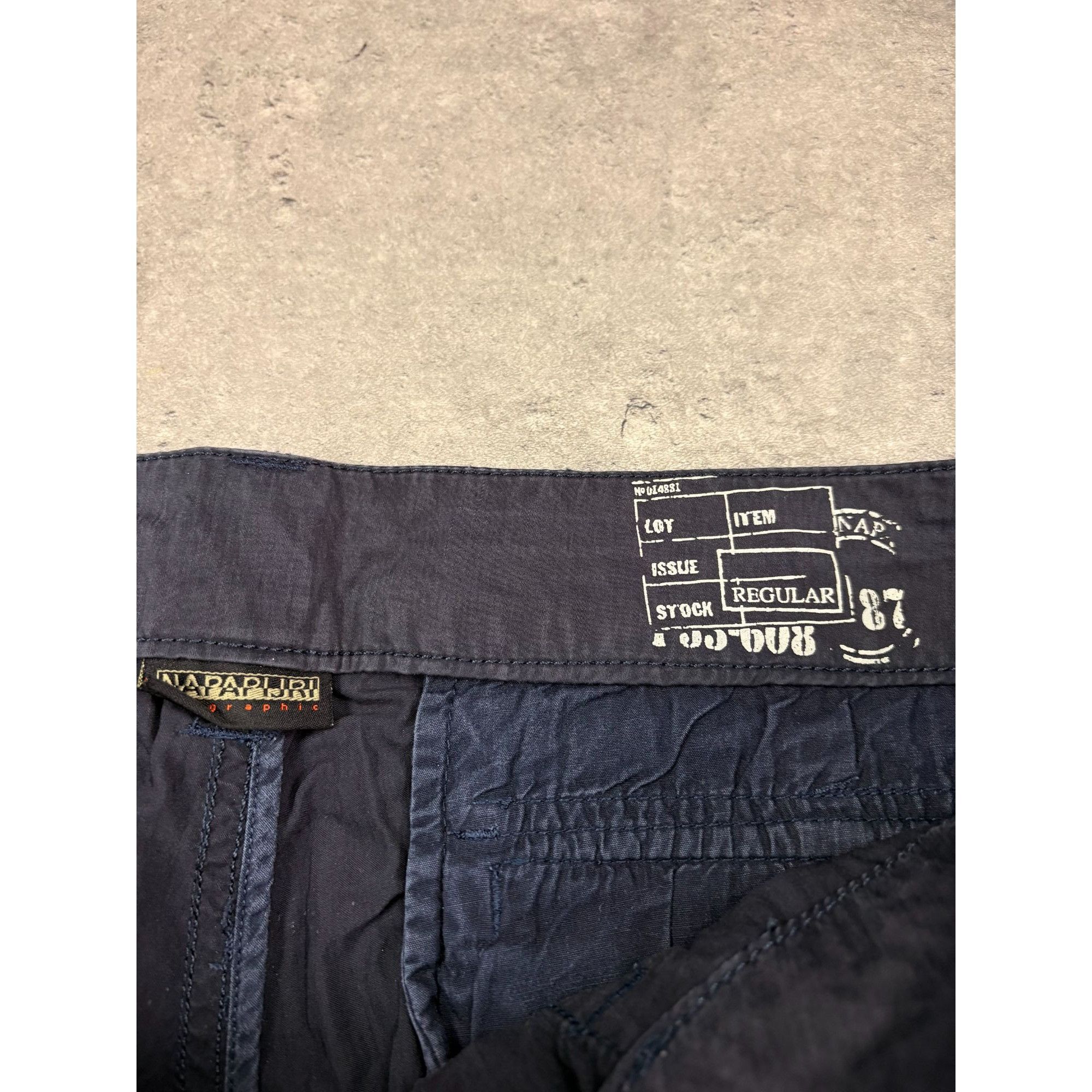 Napapijri Napapijri Multi-Pocket Cargo Pants | Navy Blue | Size EU 46 Size US 30 / EU 46 - 7 Thumbnail