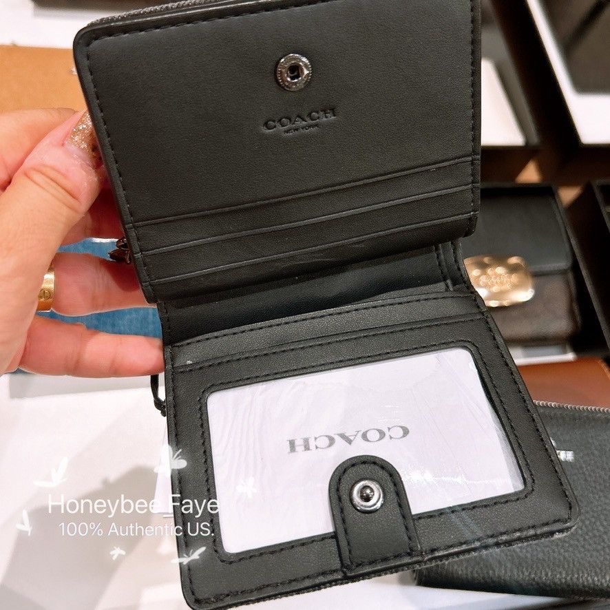 Coach Snap Wallet CAP07 Washed Grey Size ONE SIZE - 2 Thumbnail