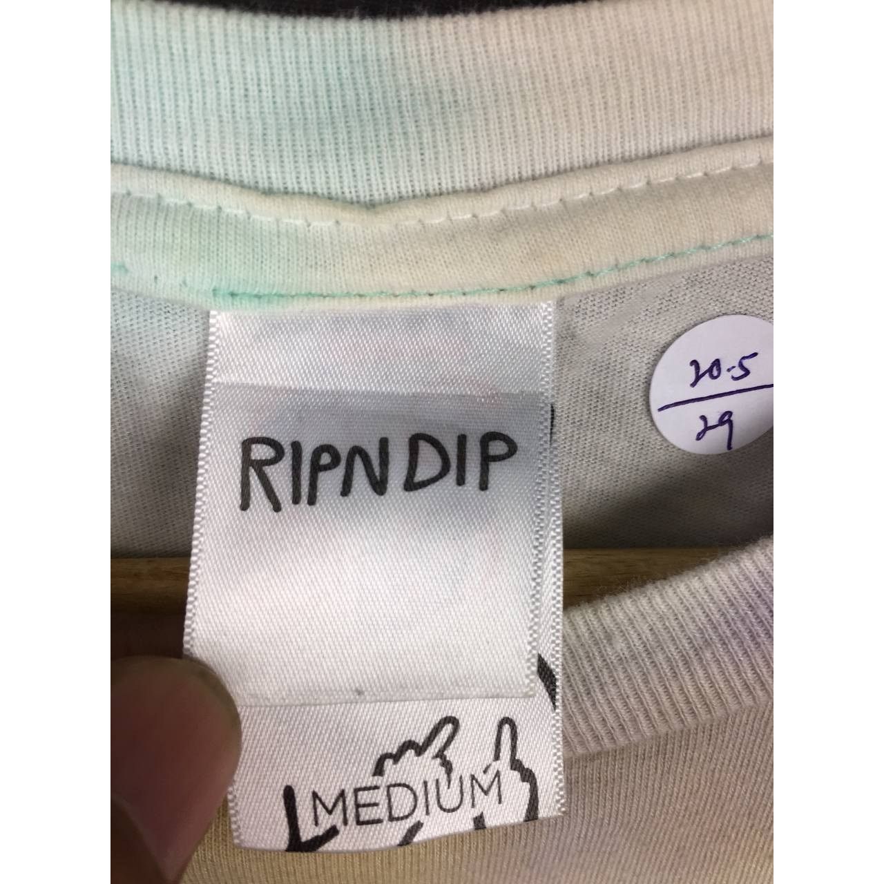 RIPNDIP Rip N Dip Lord Nermal Tie Dye Pocket Tee Size M Size US M / EU 48-50 / 2 - 11 Thumbnail