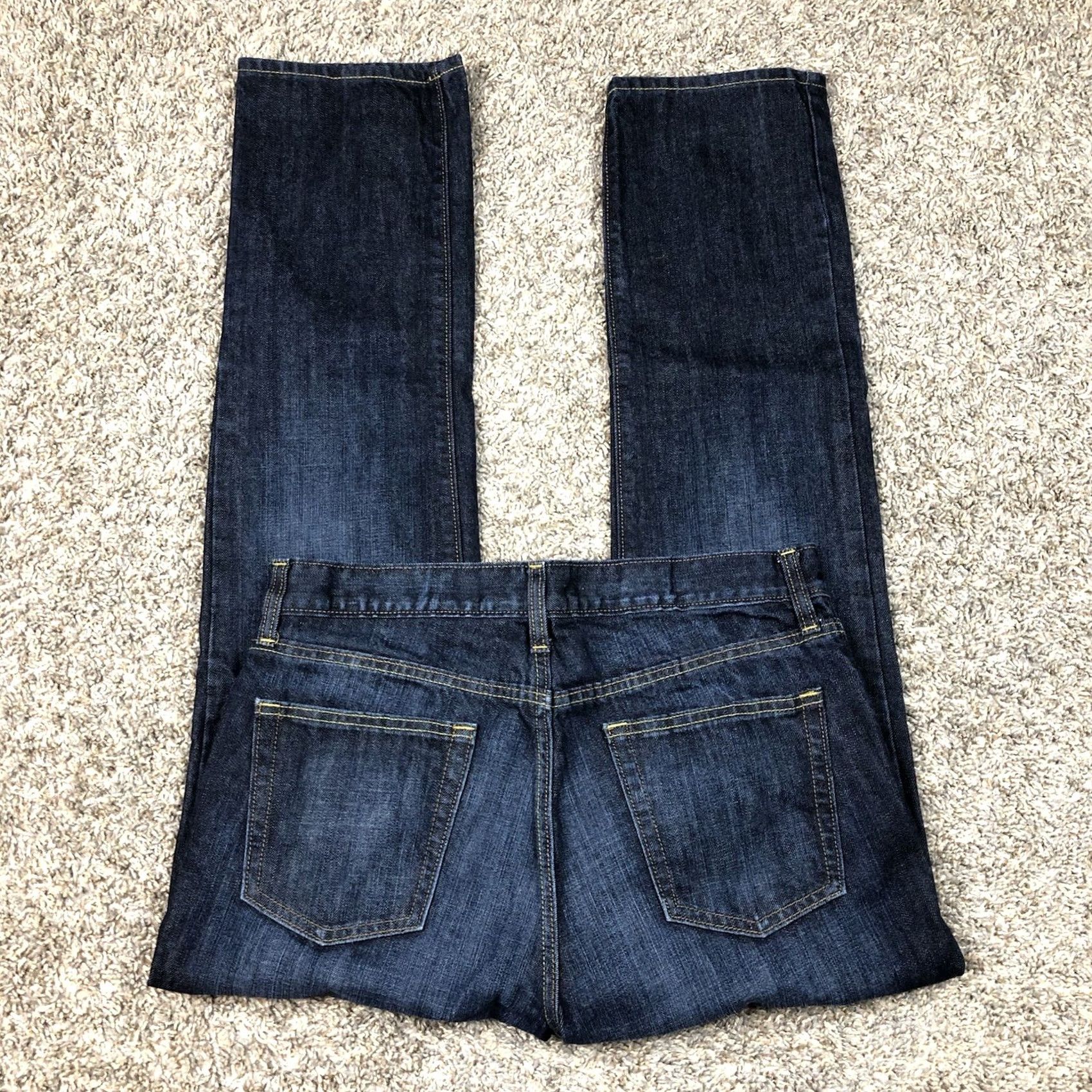Old Navy Old Navy Jeans Men 34x30 Slim Straight Denim Dark Wash Stretch 5-Pocket Casual Size US 34 / EU 50 - 2 Thumbnail