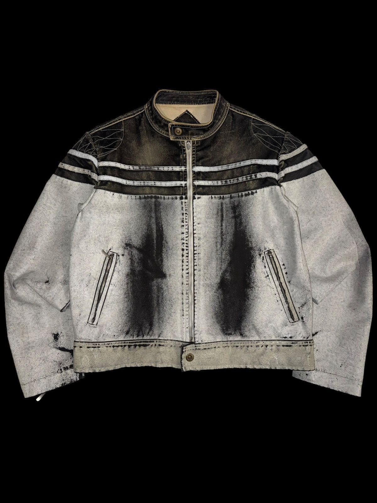 Other Vintage moto racer jacket y2k streetwear Size US M / EU 48-50 / 2 - 1 Thumbnail