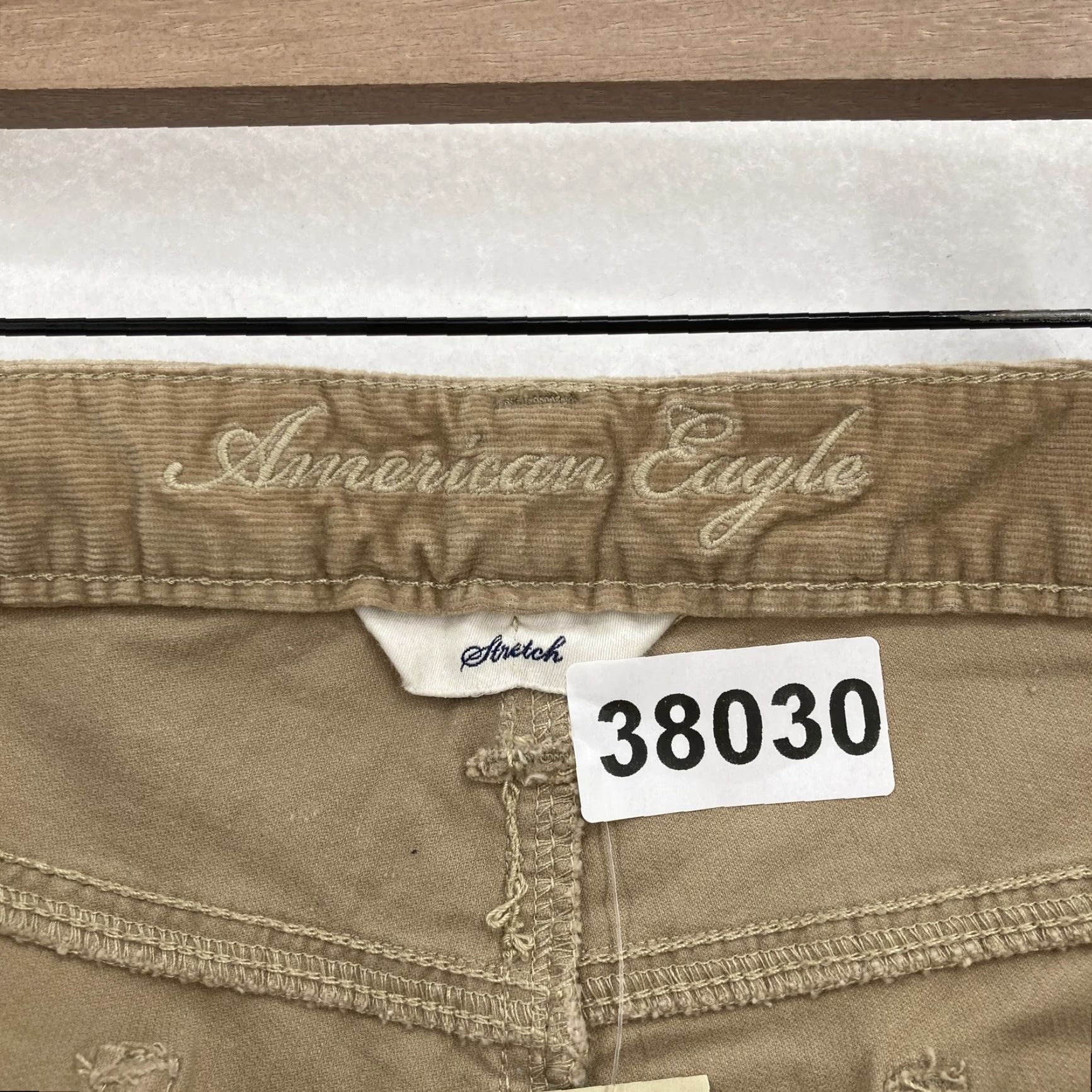 American Eagle Outfitters American Eagle Outfitters Pants Womens 14 Tan Stretch Corduroy Jegging Casual Preppy City Size 36" / US 14 / IT 50 - 4 Thumbnail