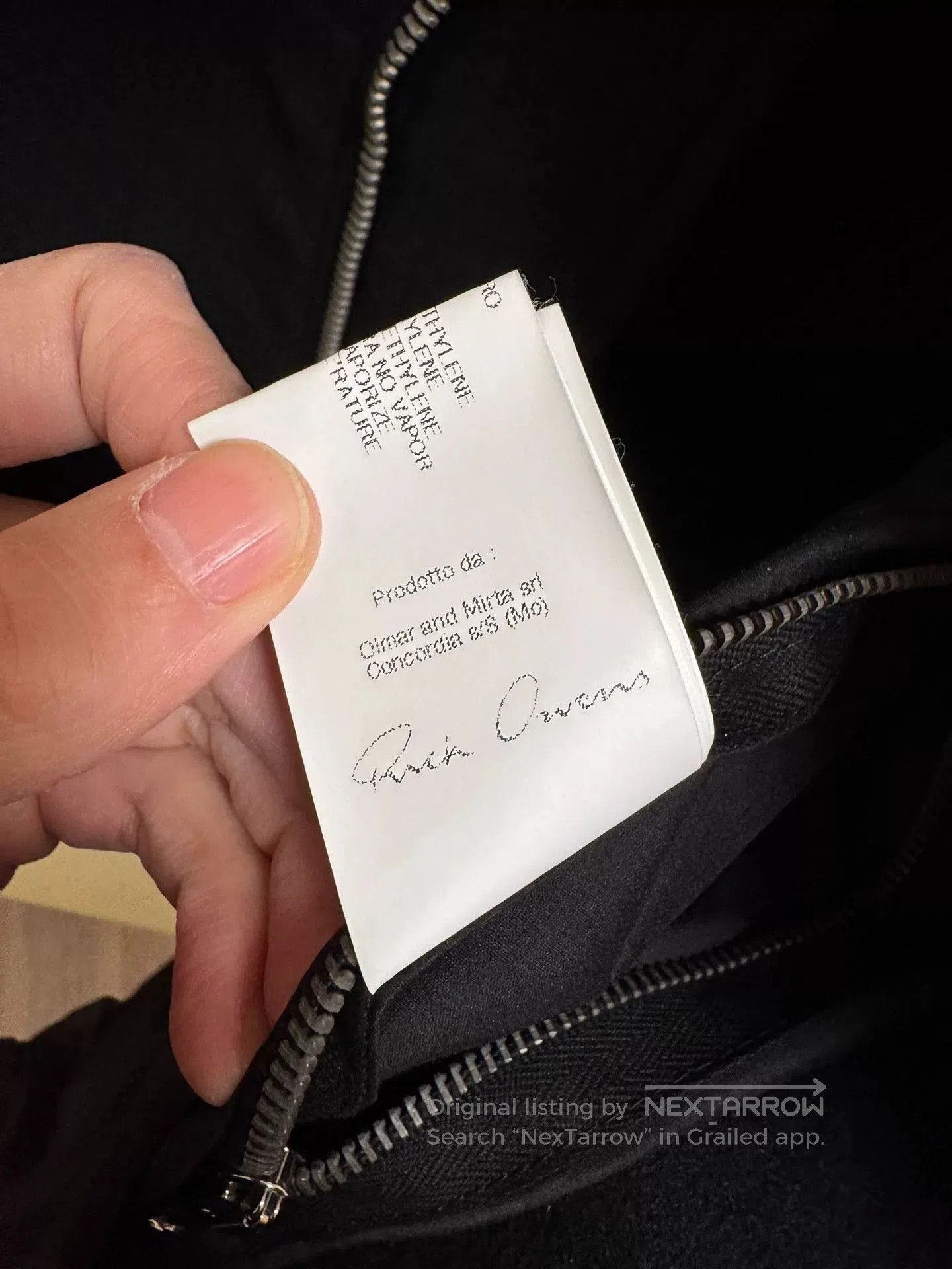 Rick Owens Rick Owens 11FW Classic Long Coat. Size US S / EU 44-46 / 1 - 9 Thumbnail