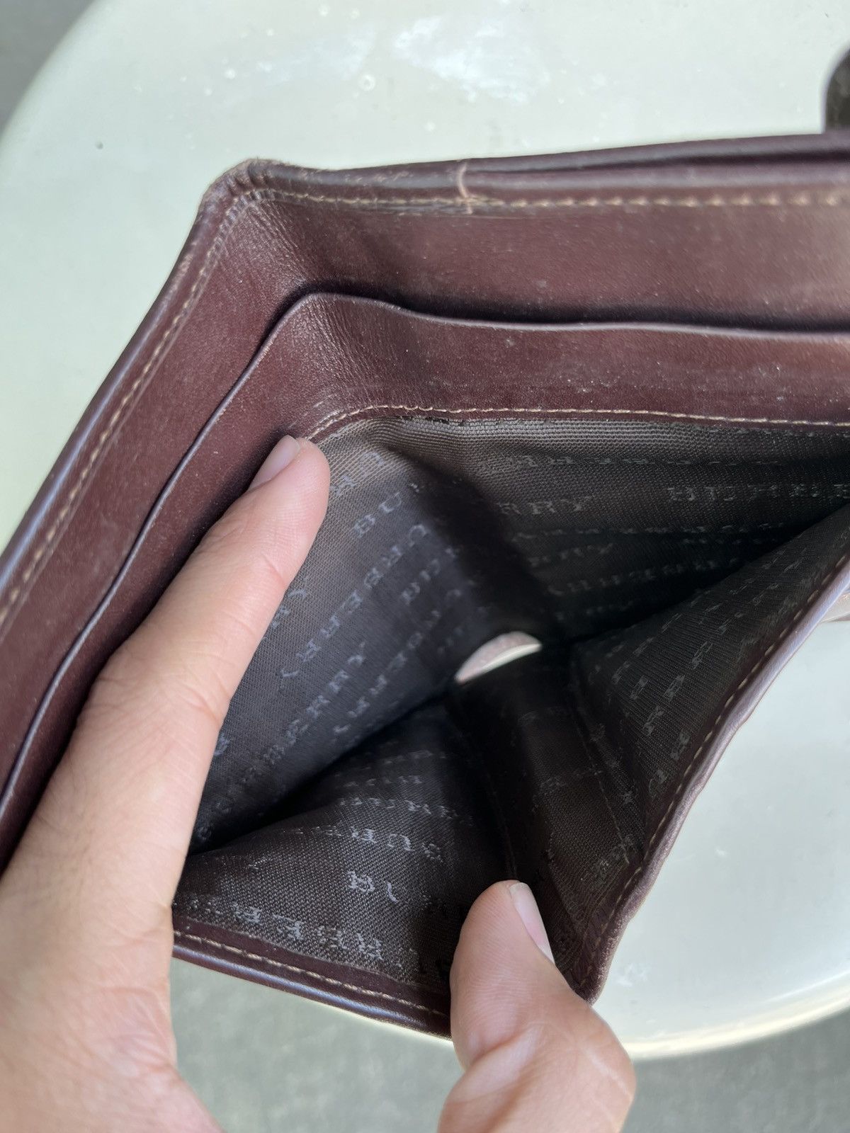 Burberry Nova Check Bi Fold Wallet Size ONE SIZE - 9 Thumbnail