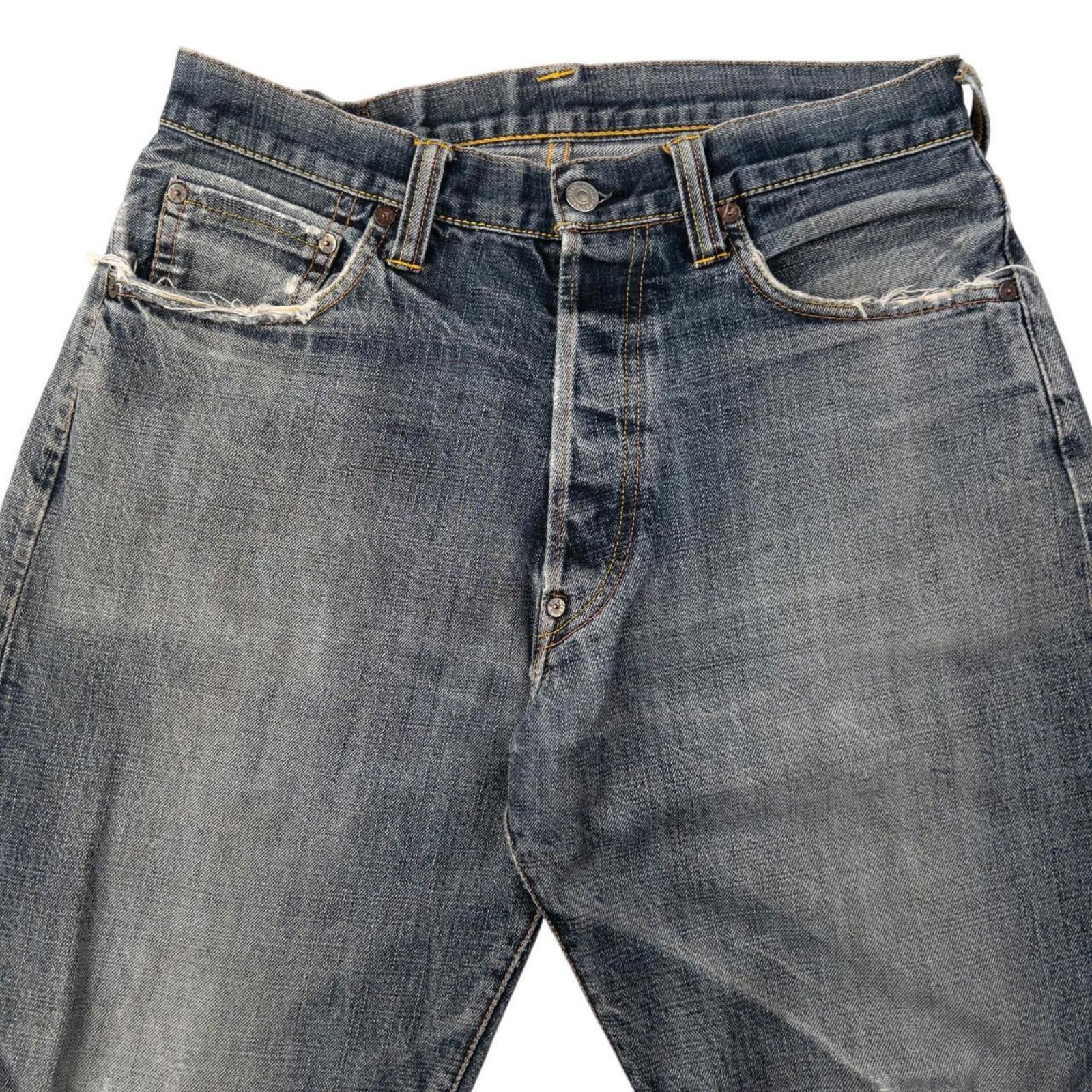 Evisu Vintage Evisu Kamon Daicock Japanese Denim Jeans Size W31 Size US 31 - 4 Thumbnail
