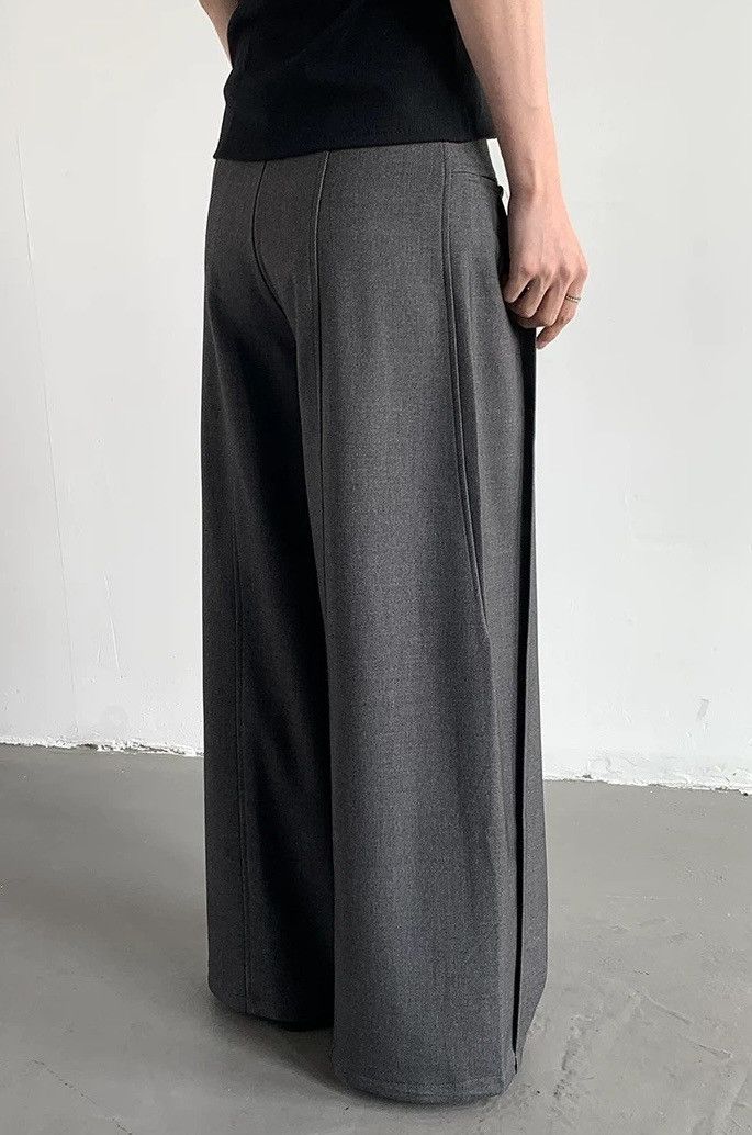Japanese Brand × Vintage Cleanfit retro casual wide-leg pleated pants Size US 28 / EU 44 - 5 Thumbnail