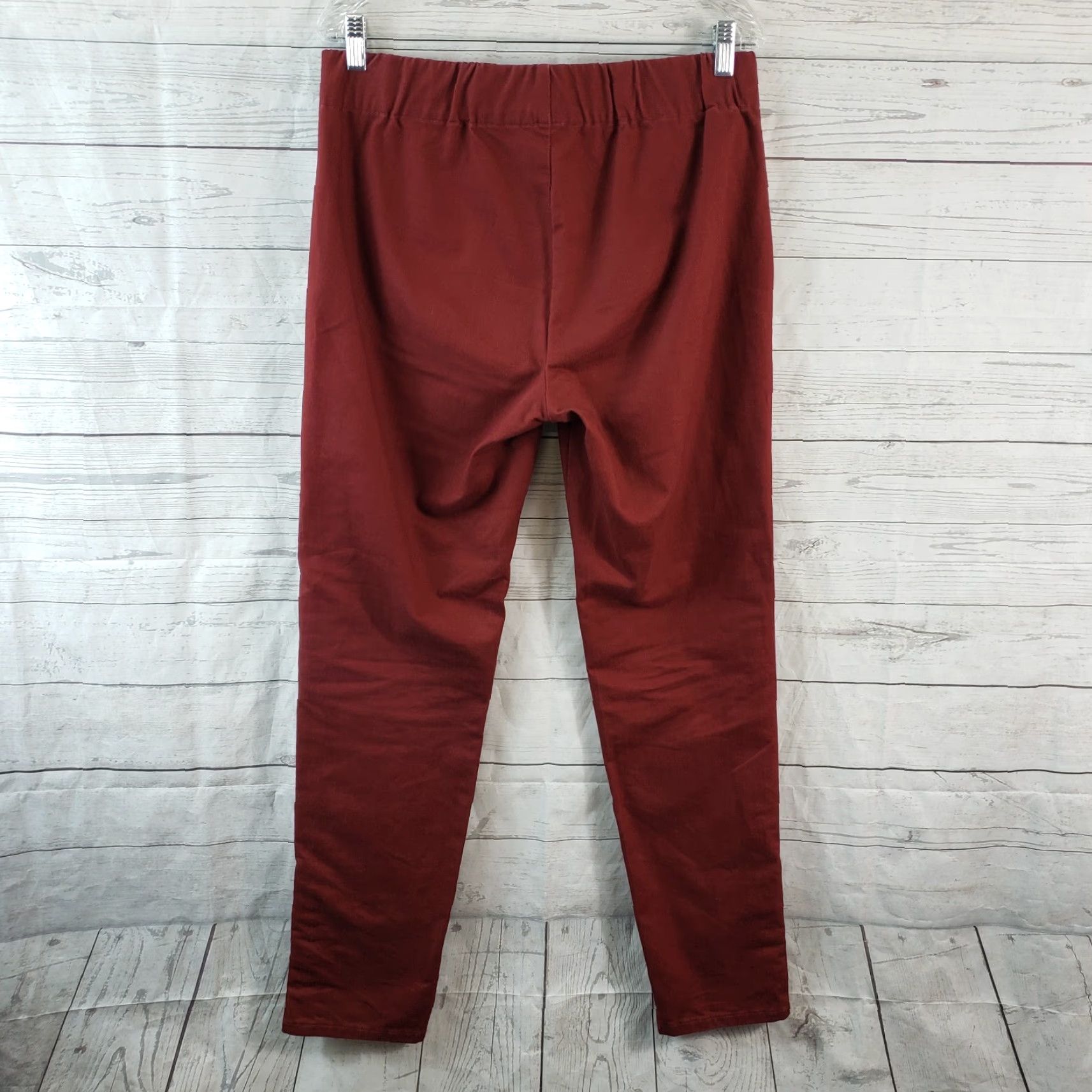 Soft Surroundings Soft Surroundings Womens Metro Legging Jeans Sz M Tall Brick Red Pull On Jeans Size 32" / US 10 / IT 46 - 3 Thumbnail