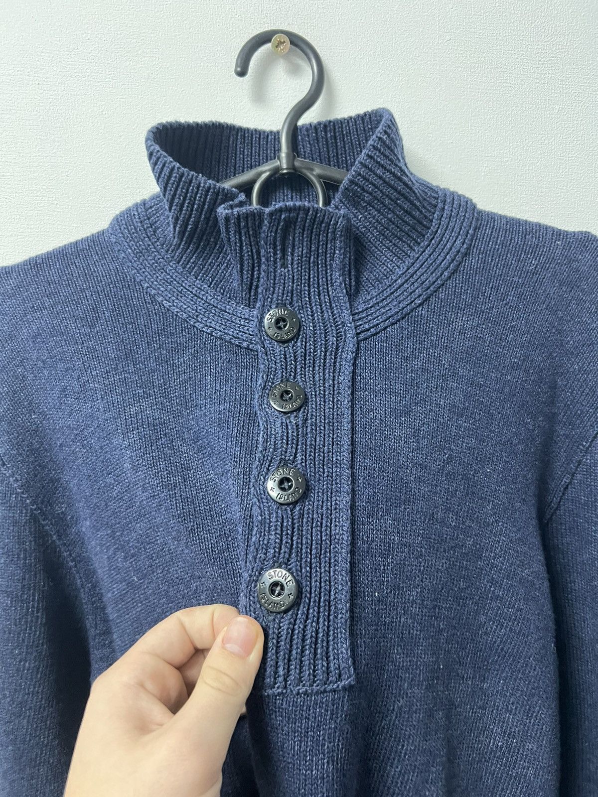 Stone Island Men’s Stone Island 1/3 zip up sweatshirt Size US L / EU 52-54 / 3 - 4 Thumbnail