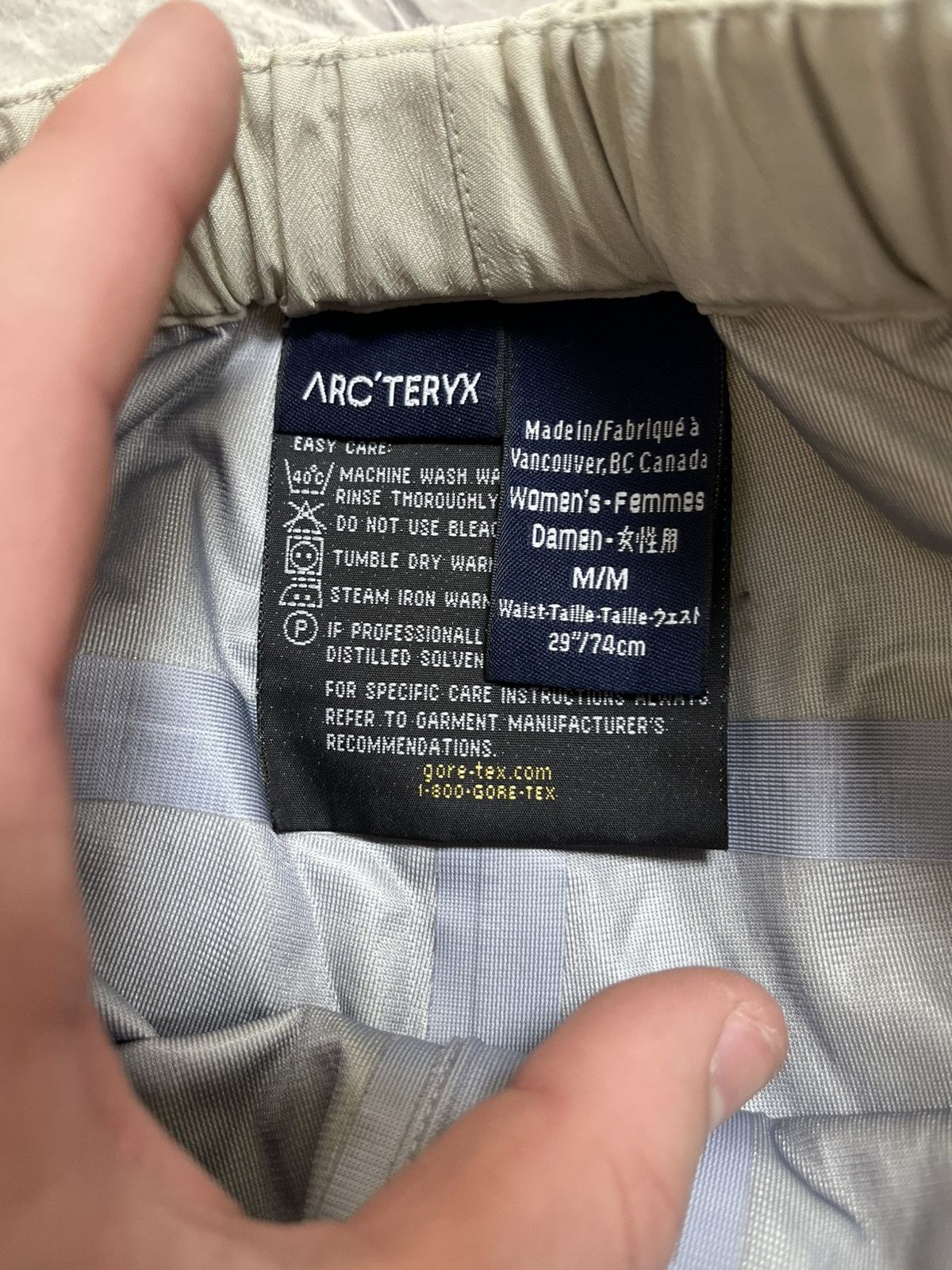 Arc'teryx Arcteryx Pants Gore-Tex Pro Shell Outdoor Snowboard Y2k M Size US 29 - 19 Thumbnail