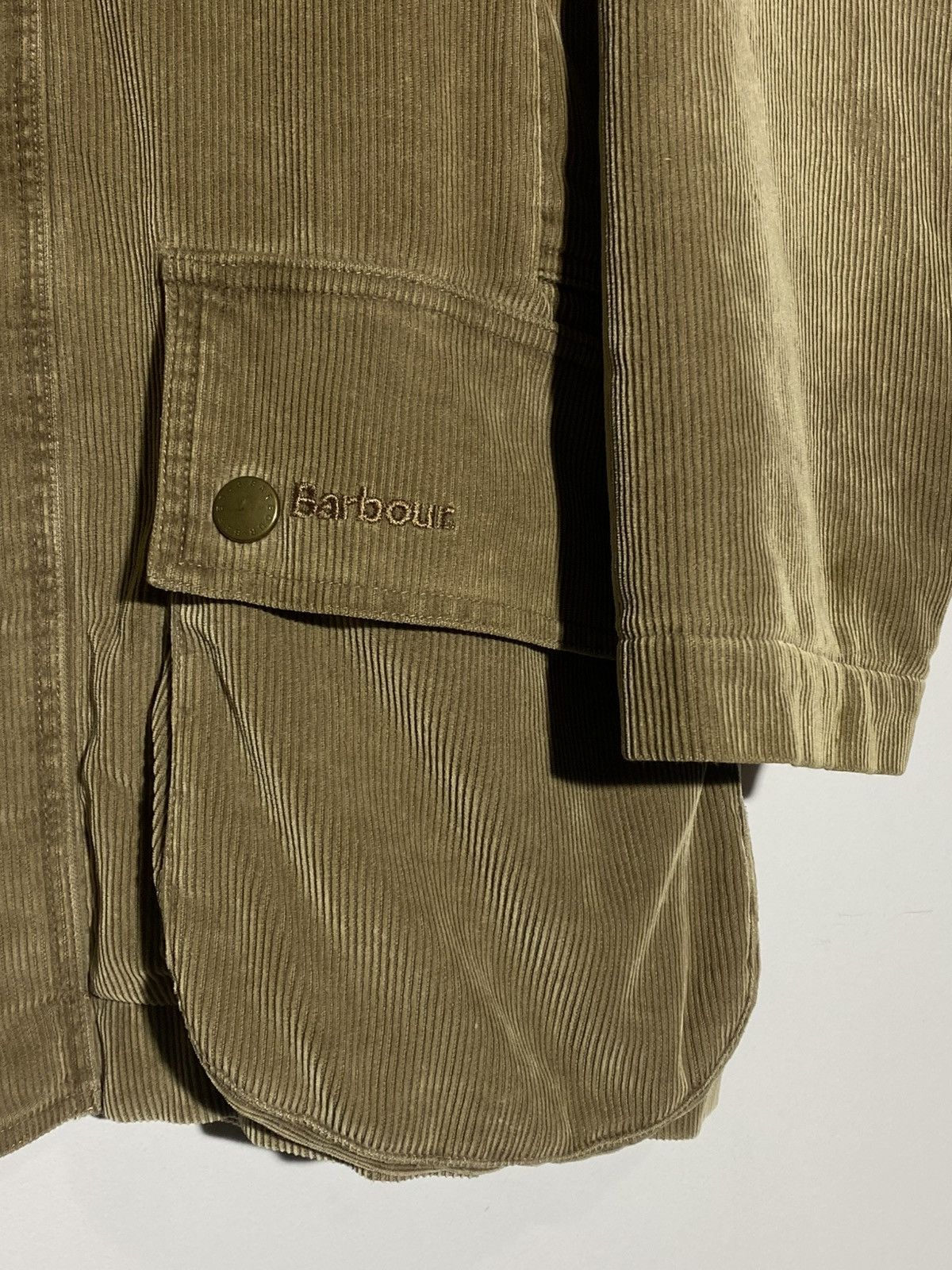 Barbour Vintage Barbour Beaufort Washed Corduroy Jacket Rare Find Size US XL / EU 56 / 4 - 4 Thumbnail