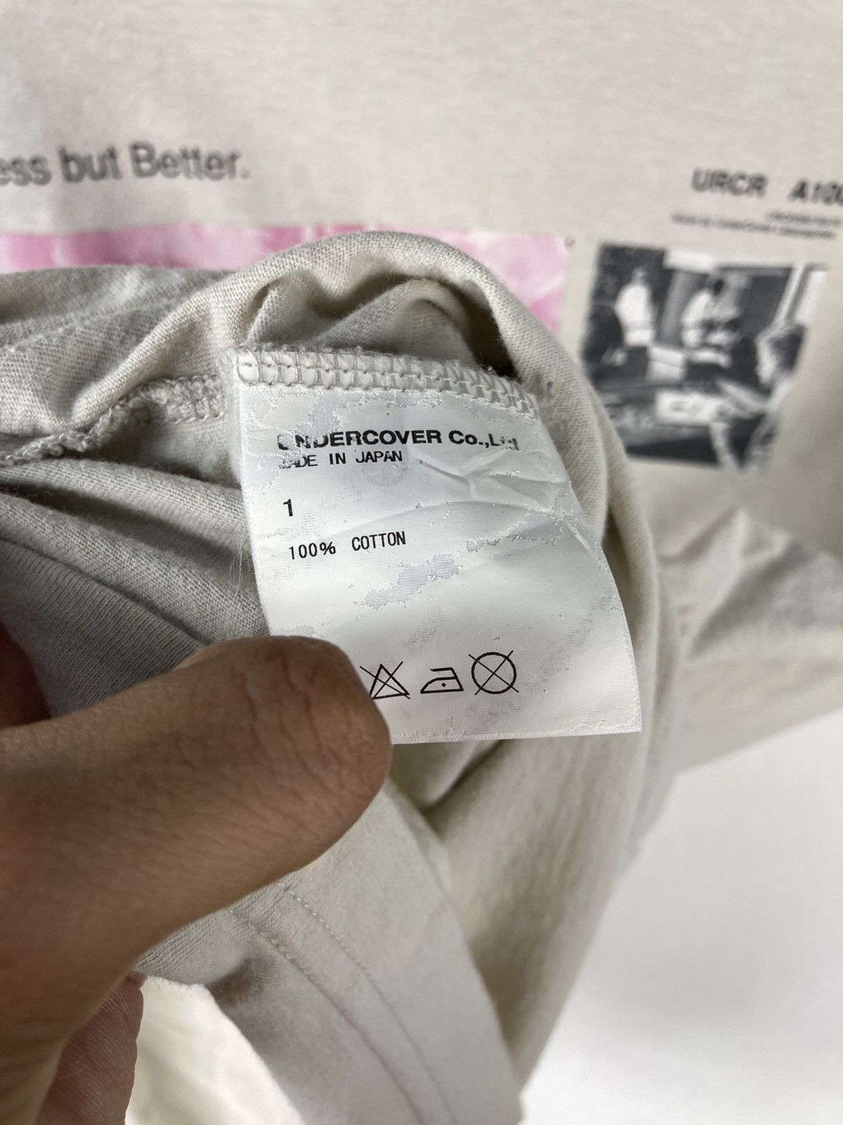 Jun Takahashi SS10 Undercoverism For Rebels Less But Better T-Shirt Size US S / EU 44-46 / 1 - 5 Thumbnail