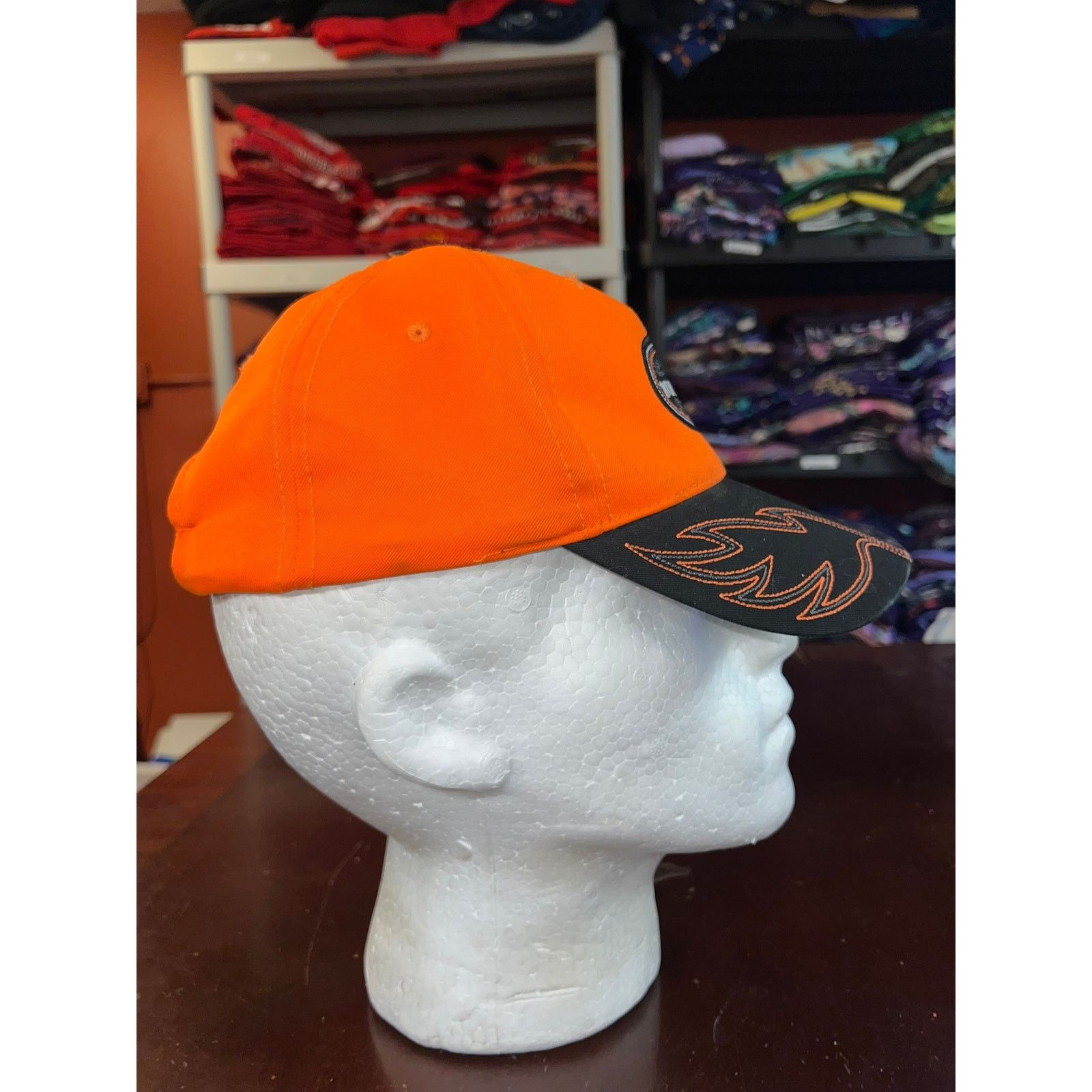 Winchester Winchester Hunting Hat Cap Orange Camo Hunt Gear Baseball OS Size ONE SIZE - 6 Thumbnail