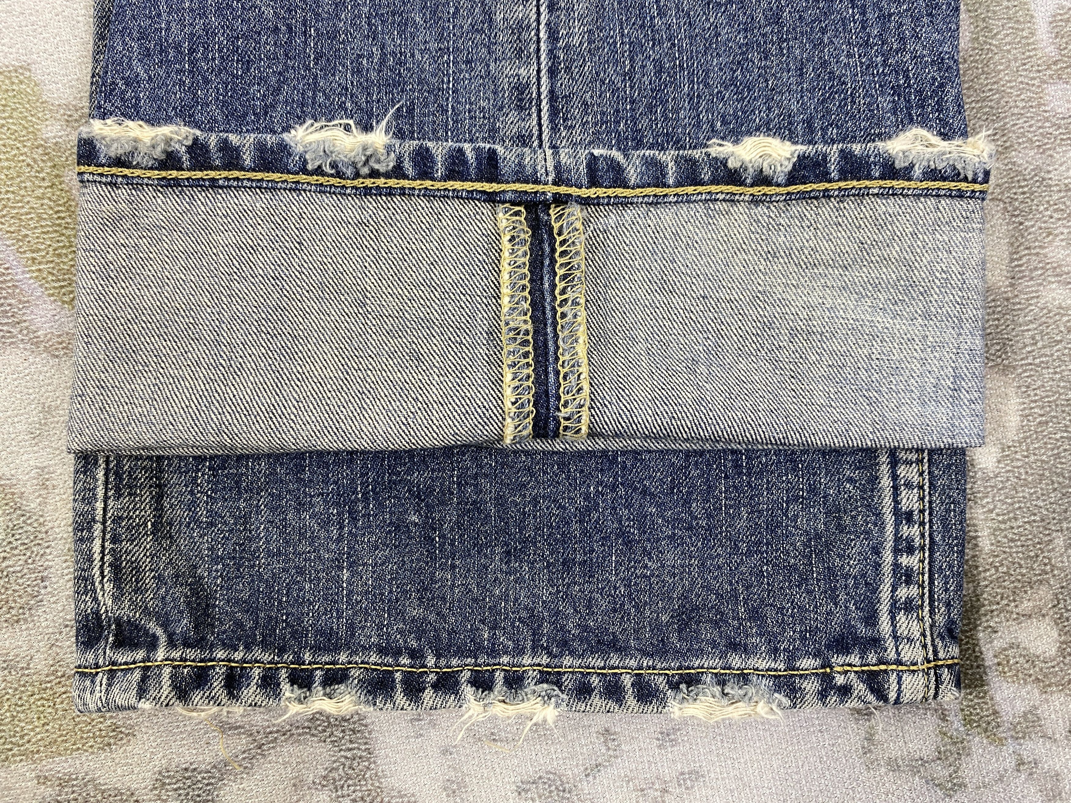 Hysteric Glamour Vintage Levis 507 Flare hysteric style Jeans 34x33 - JN2971 Size US 34 / EU 50 - 11 Thumbnail