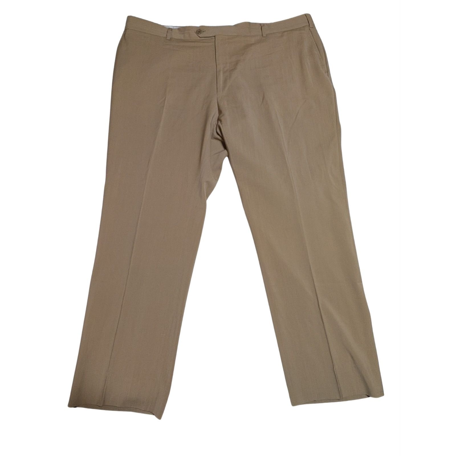 Unknown London Tessuto Marzotto 100% Wool pants Made In Italy Khaki Pants Size US 44 / EU 60 - 1 Thumbnail