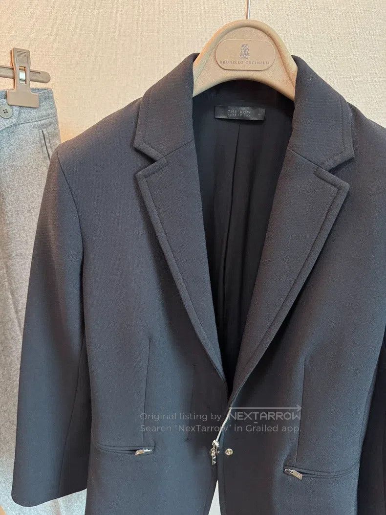 The Row The Row size 4 Black blazer Size M / US 6-8 / IT 42-44 - 2 Thumbnail