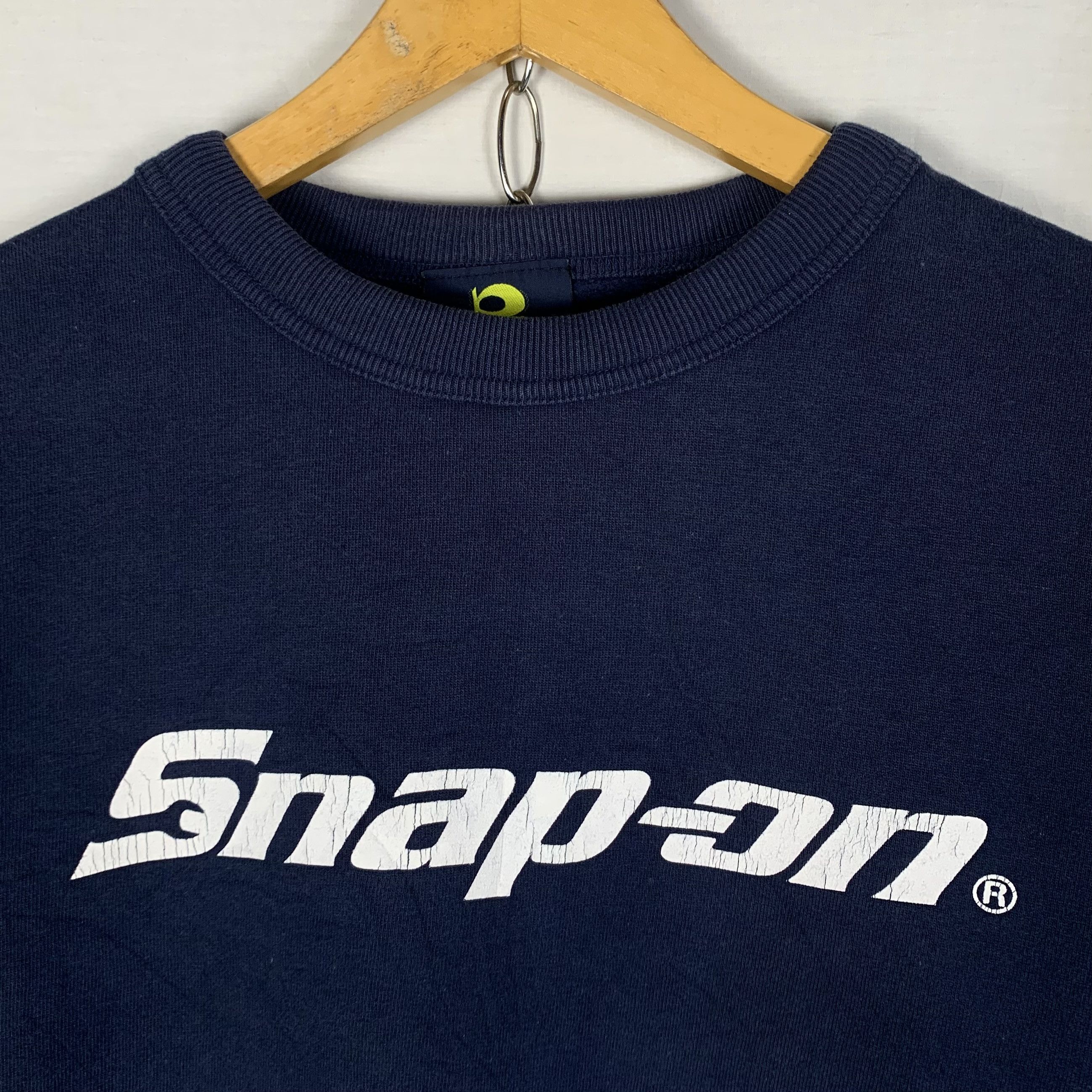 Vintage Snap On Sweatshirt Crewneck Size US M / EU 48-50 / 2 - 2 Thumbnail