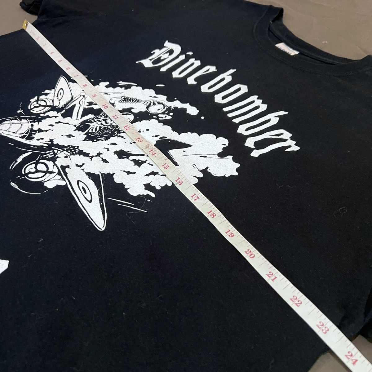 Band Tees × Vintage Vintage Y2K Dive Bomber Squadron skull Tee XL Size US XL / EU 56 / 4 - 8 Thumbnail