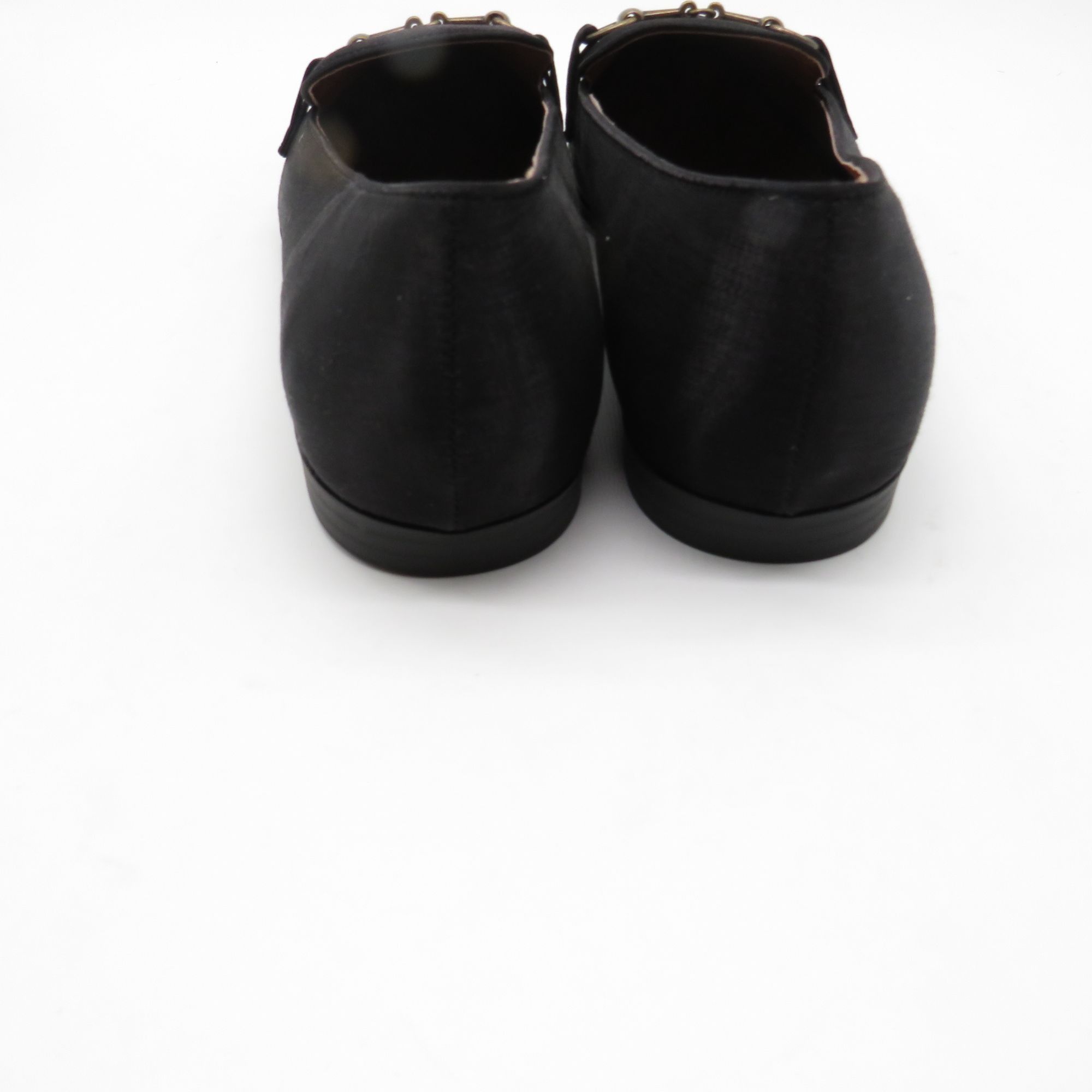 Other White Mountain Nooks Black Shimmer Horsebit Loafers Women's Size US 9.5 / IT 39.5 - 5 Thumbnail