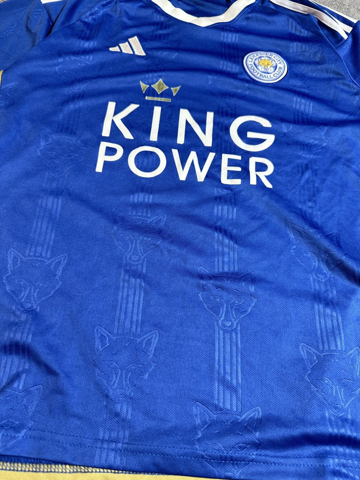 Adidas × Vintage Rare Adidas Leicester City Soccer Jersey Blokecore S Casual Size US S / EU 44-46 / 1 - 3 Thumbnail