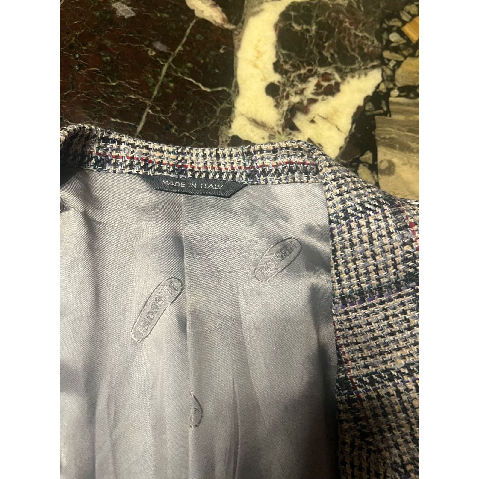 Missoni Men Missoni Uomo Silk Blend Blazer Size 38R US/ 48R EU Size 38R - 9 Thumbnail