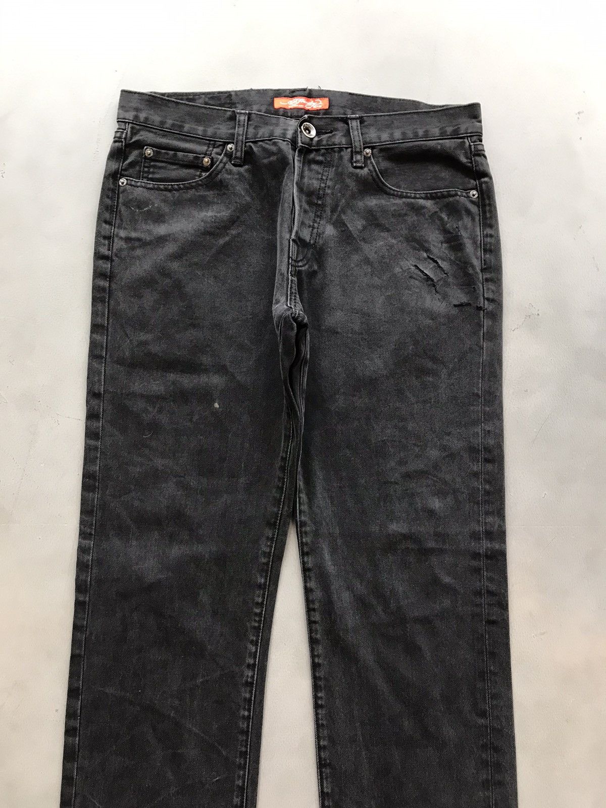 Ed Hardy Vintage Ed hardy embroidered denim Size US 34 / EU 50 - 5 Thumbnail