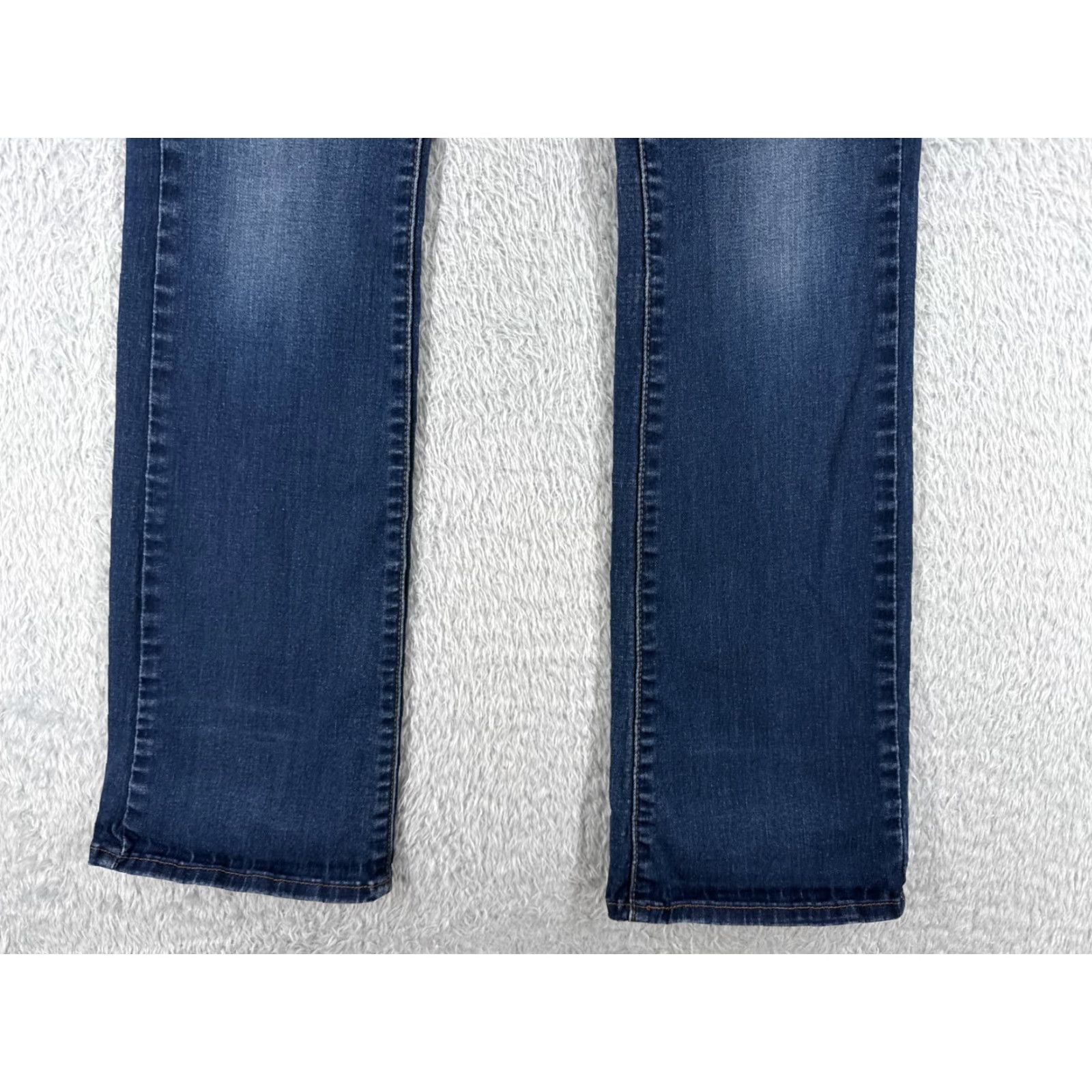 Levi's Levi's Jeans Adult 29 Blue Denim Slimming Flared Mid Rise Cotton 25x31 5-Pocket Size 29" - 2 Thumbnail