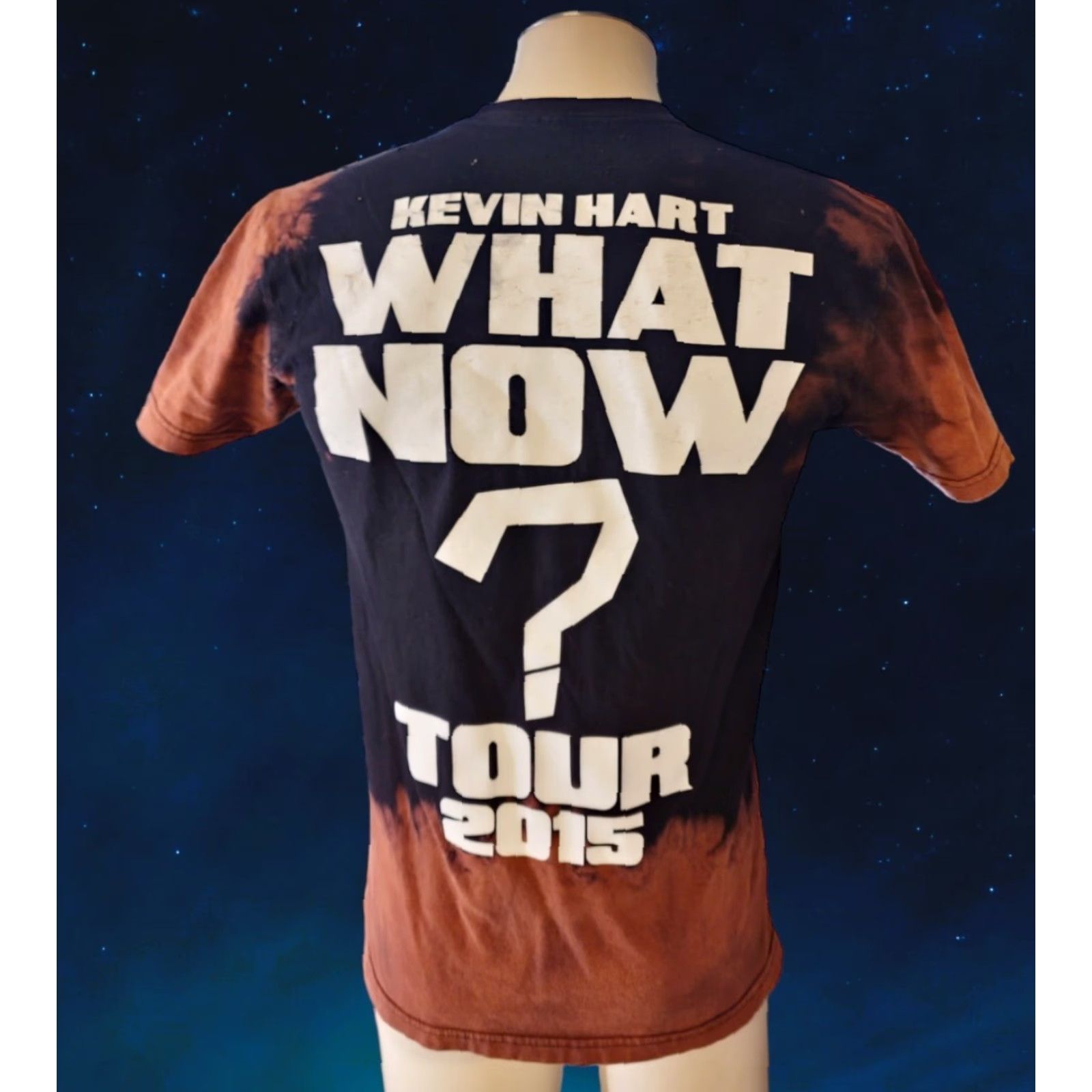 Vintage VINTAGE Mens S Kevin Hart - Now What? Tour T Shirt Comedian, Comedy Tour Custom Distress Shirt Mens S Black Kevin Hart Tour Shirt Size US S / EU 44-46 / 1 - 2 Thumbnail