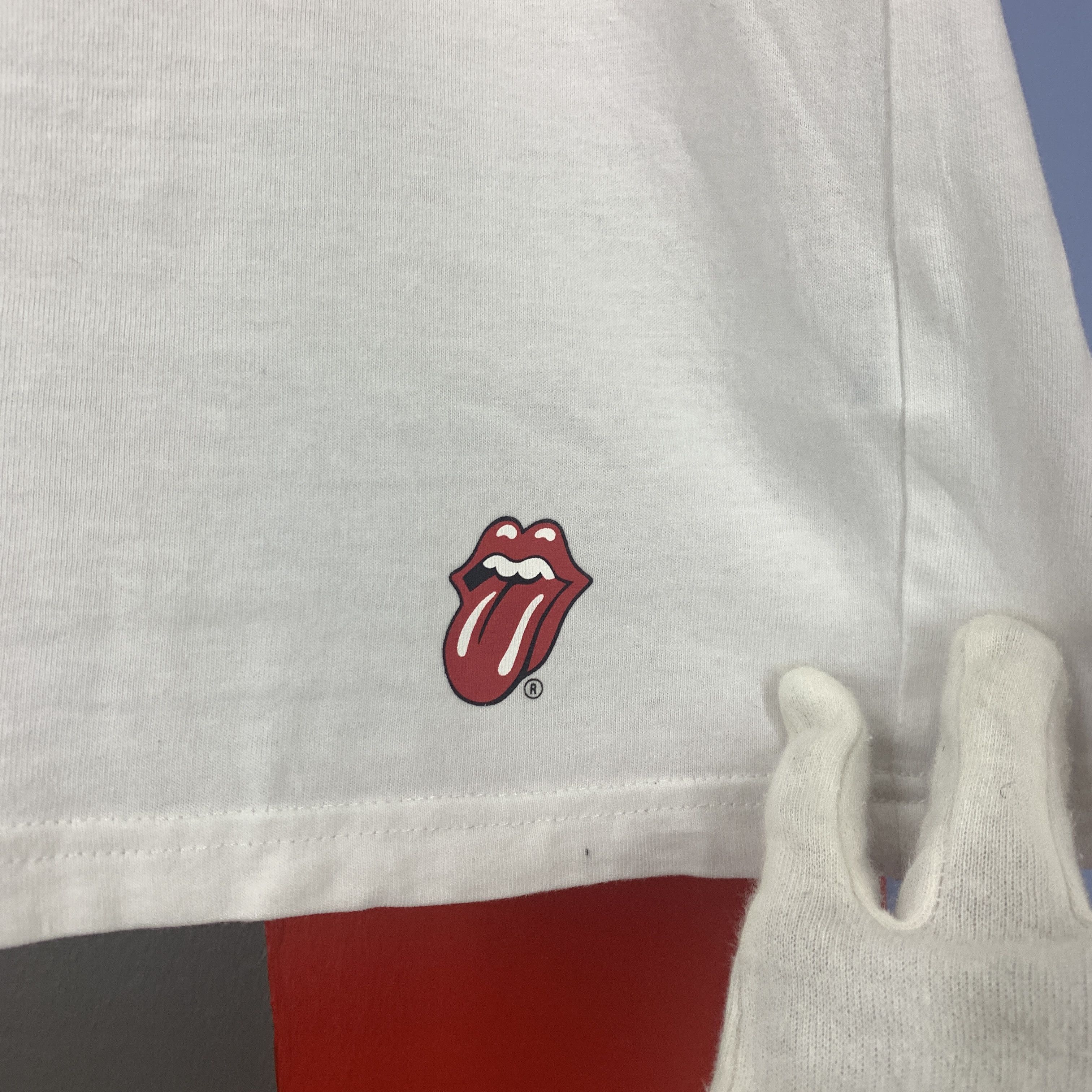 GU THE ROLLING STONES Brussel Affair Tour 1973 T Shirt #1814/08 Size US M / EU 48-50 / 2 - 3 Thumbnail