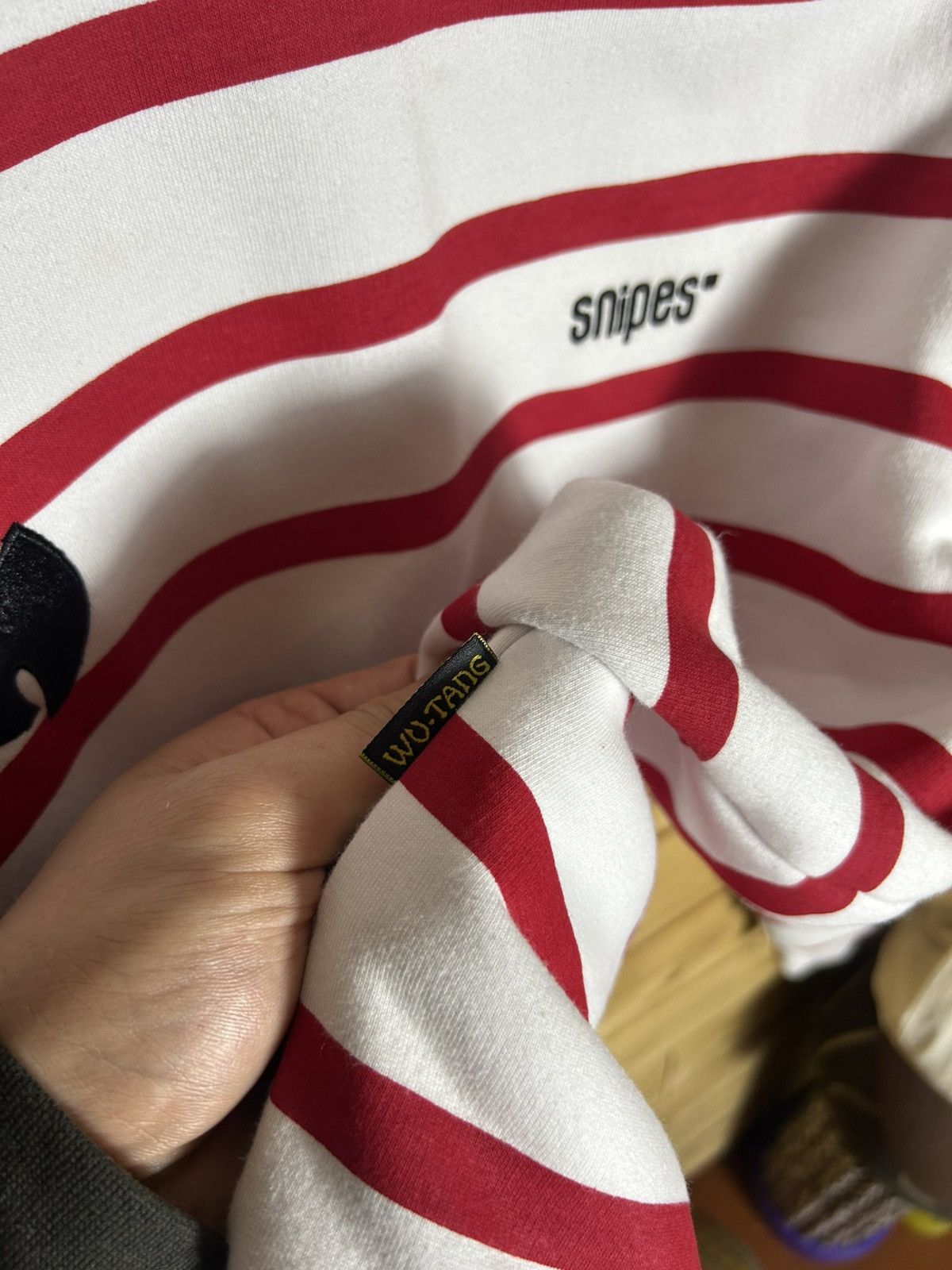 Snipes Snipes Wu Tang striped sweatshirt Size US S / EU 44-46 / 1 - 6 Thumbnail