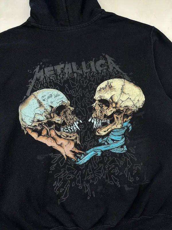 Band Tees Seiko x Eri Metallica Hoodie Vintage Size US L / EU 52-54 / 3 - 6 Thumbnail