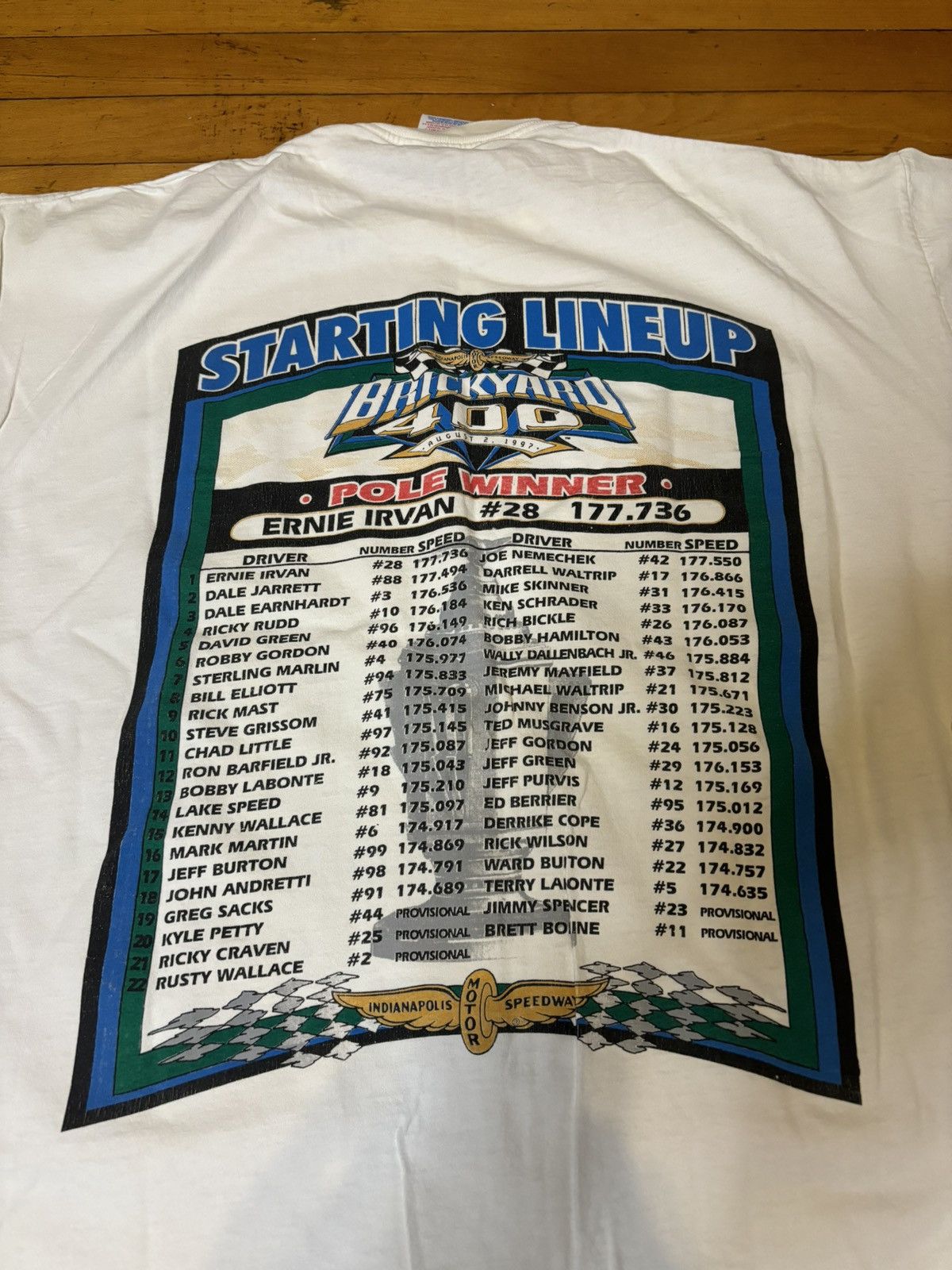 NASCAR × Vintage NASCAR 1997 brickyard 400 speedway vintage shirt Size US XL / EU 56 / 4 - 5 Thumbnail