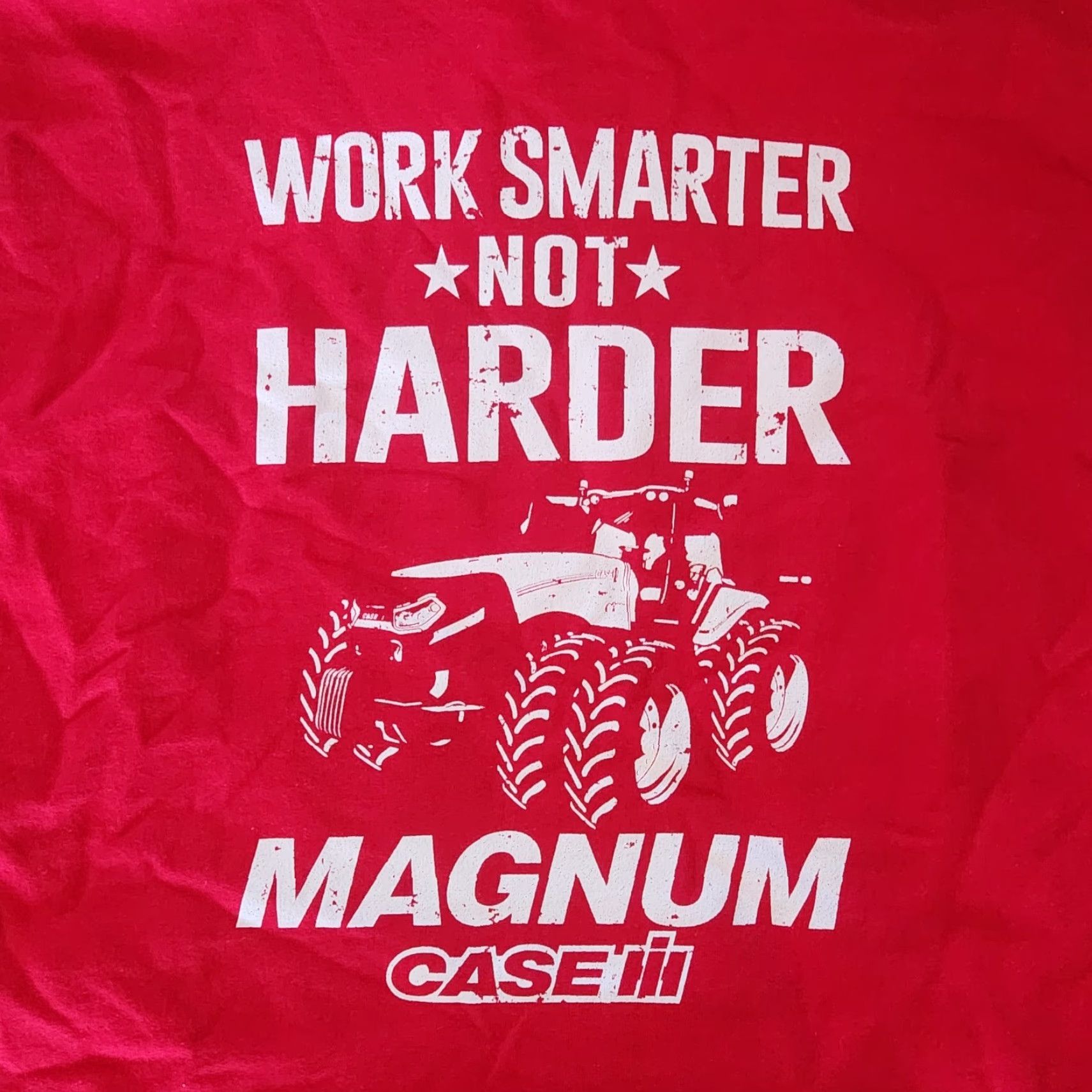 Vintage CaseIH men's Hoodie Pullover Jersey Red With Logo, IH Tractor Graphic, Cotton Blend, Long Sleeve, Hooded, Pockets, All Seasons, Regular Fit, M Size US M / EU 48-50 / 2 - 3 Thumbnail