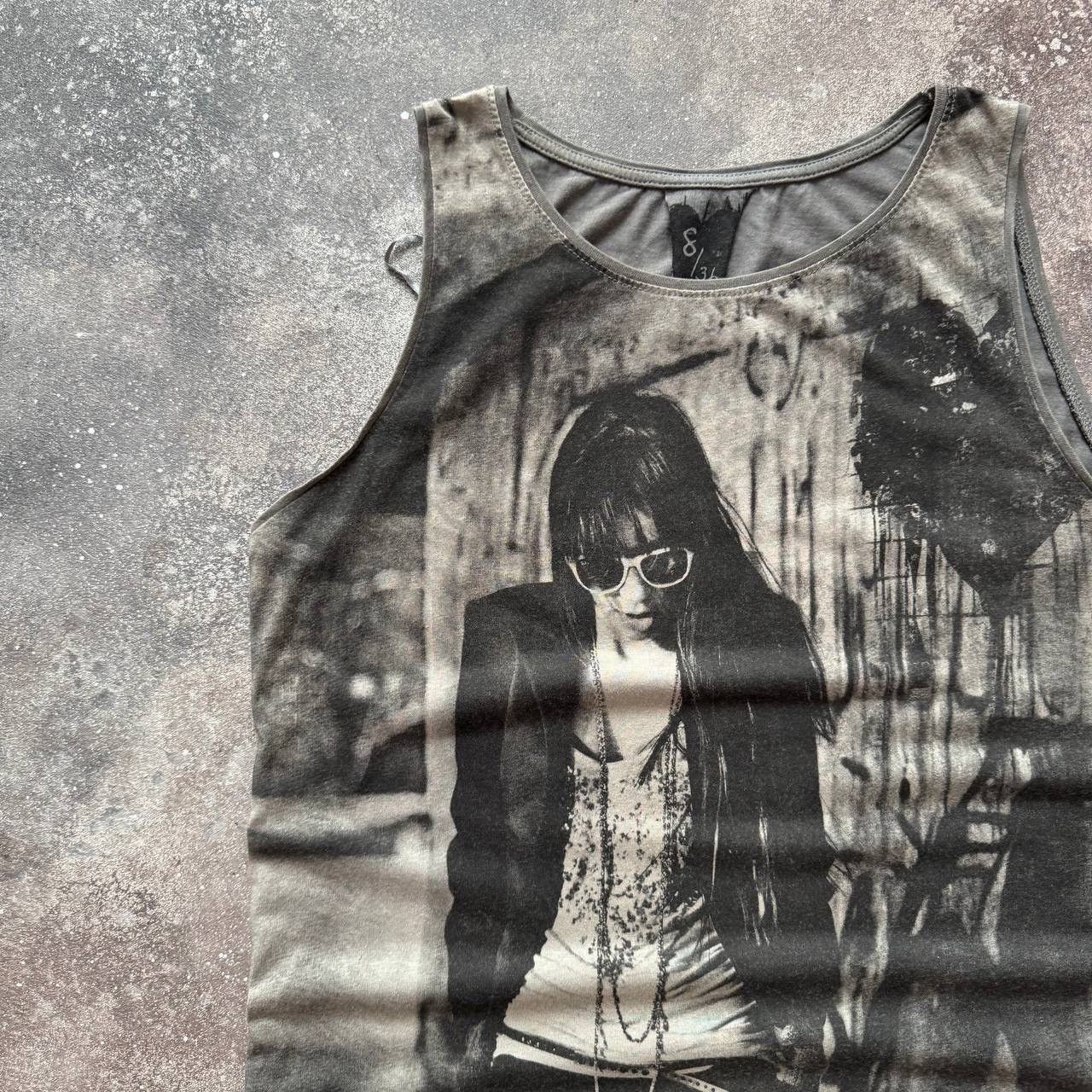 Hysteric Glamour Amazing Y2K Sexy Girl Printed Vintage Tank Top Size S / US 4 / IT 40 - 3 Thumbnail