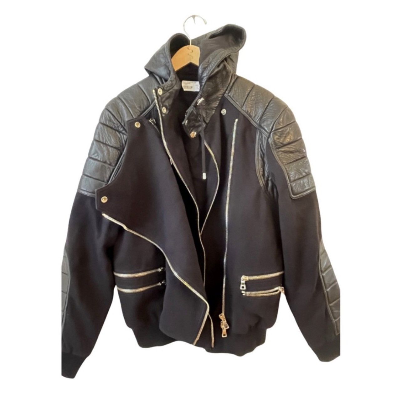 image of Balmain Men’S Jacket in Black, Men's (Size 2XL)