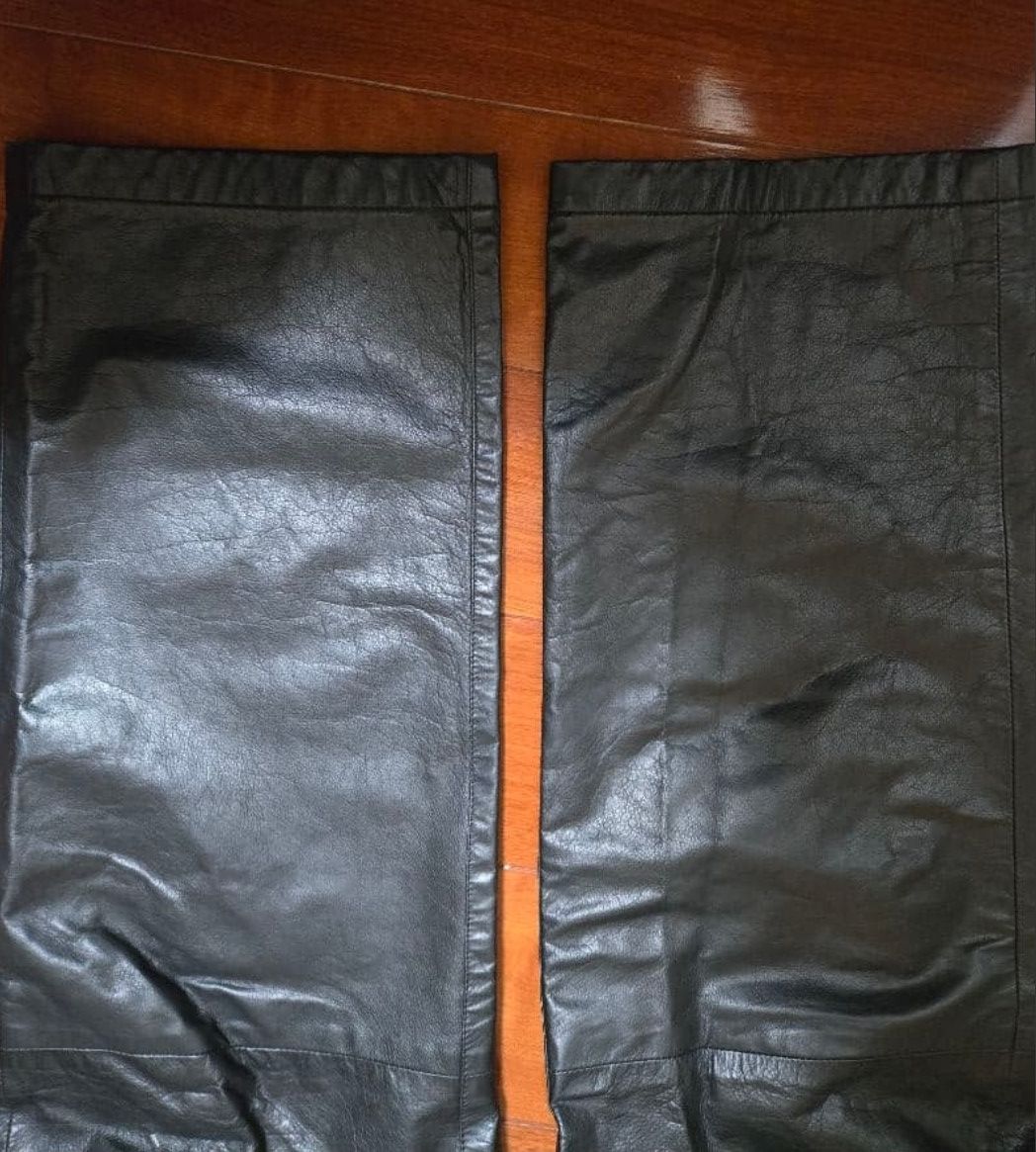 Dior Archive Dior Homme 04SS Strip Leather Pants Hedi Slimane 44 Size US 28 / EU 44 - 7 Thumbnail